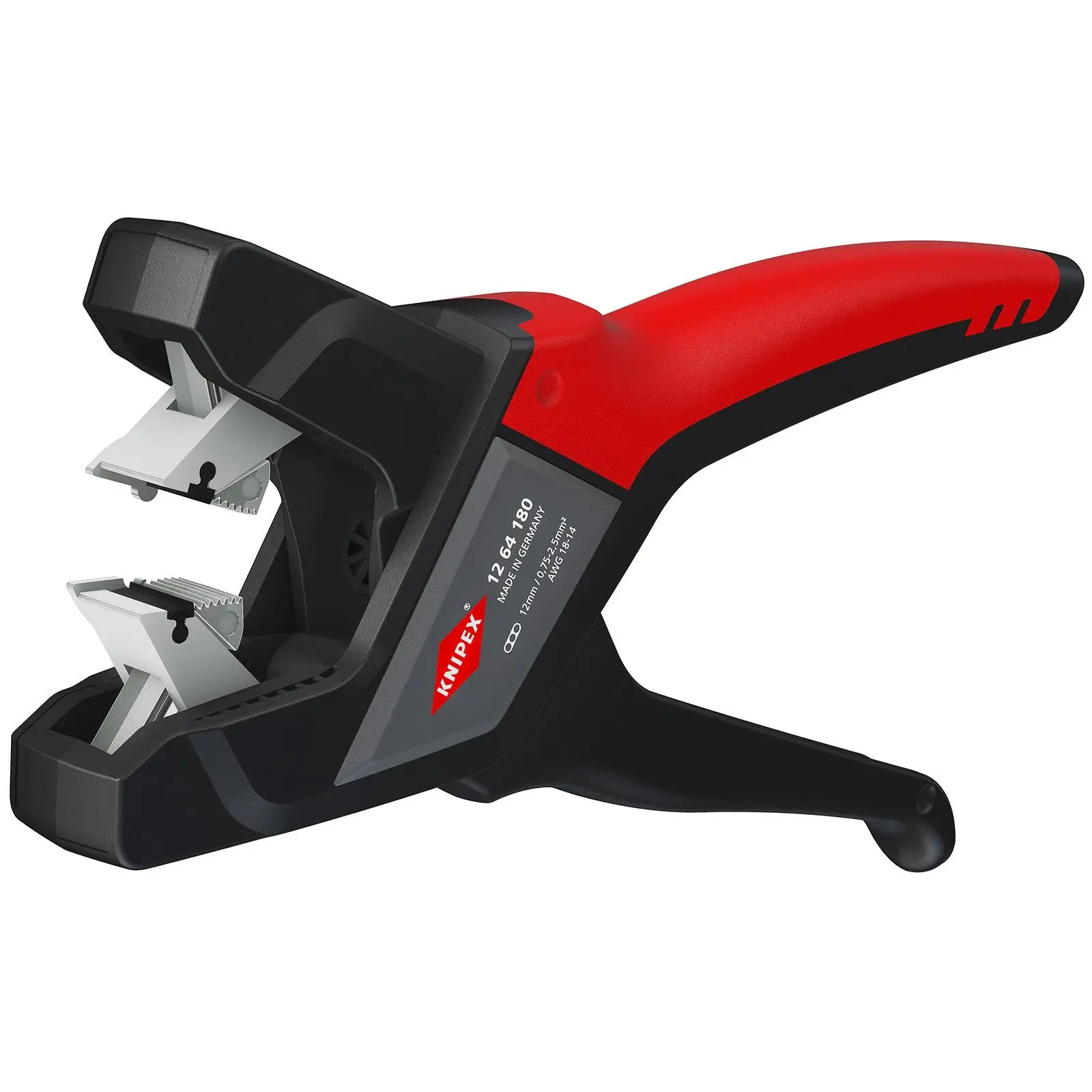 Knipex Automatic Insulation Wire Stripper for Flat Cable 180mm Self Adjusting 12 64 180 - Image 2
