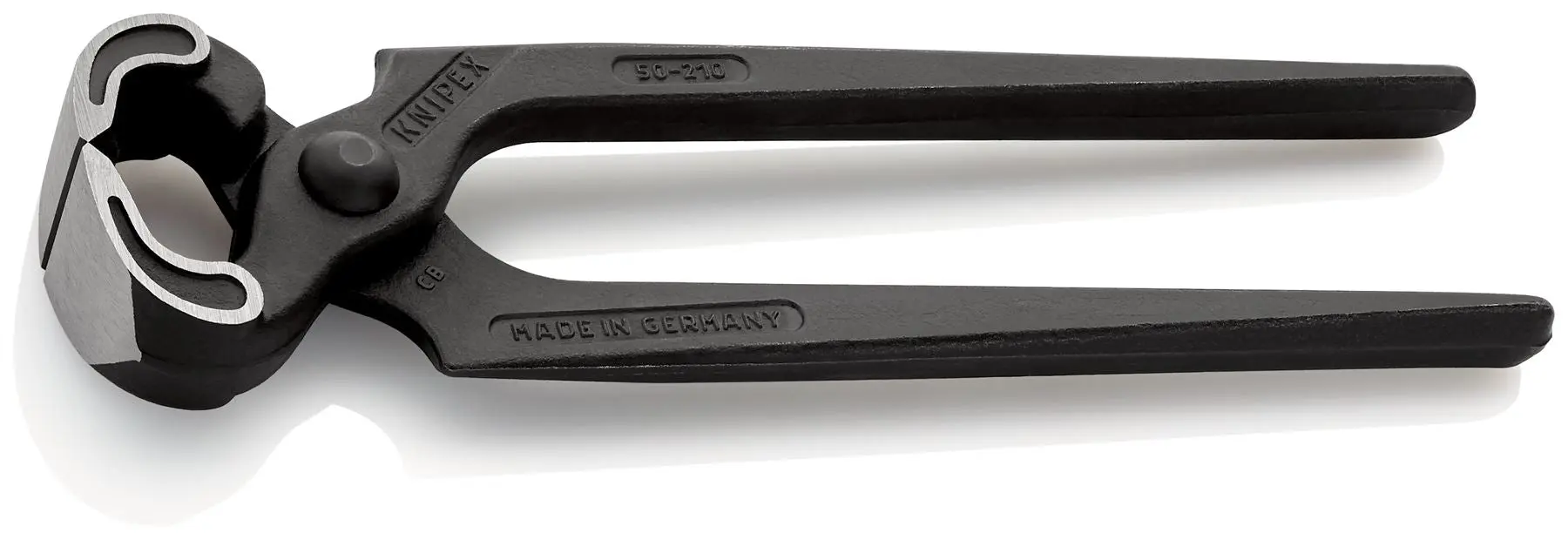 KNIPEX Carpenters Pincers 210mm without Handle Sleeves 50 00 210