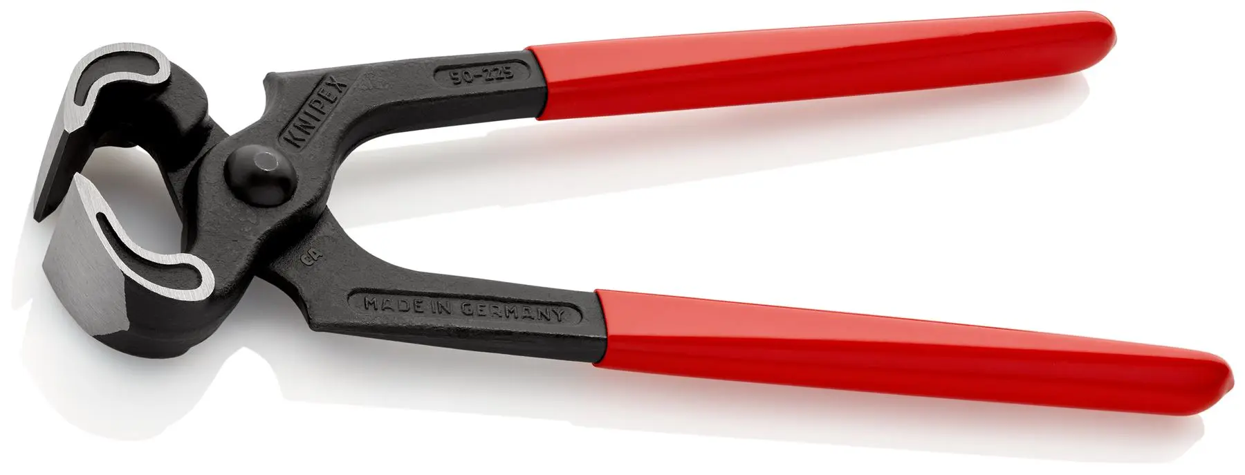 KNIPEX Carpenters Pincers 225mm Plastic Coated Handles 50 01 225 - Image 2