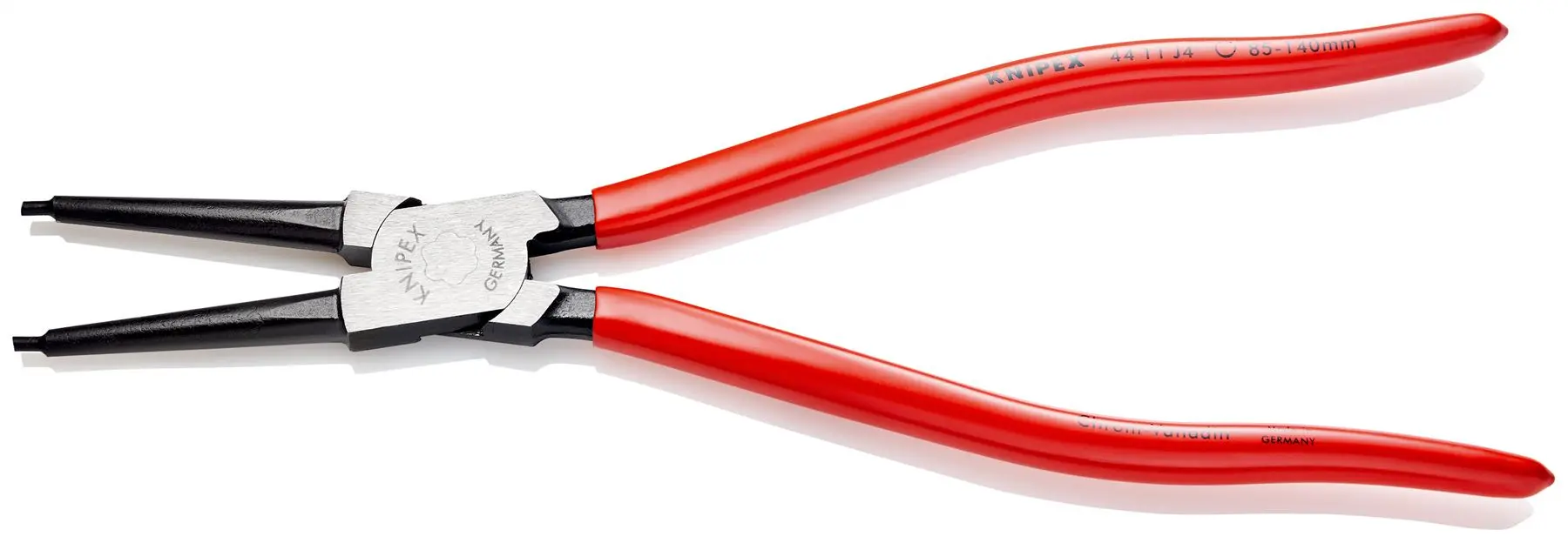 KNIPEX Circlip Pliers for Internal Circlips in Bore Holes 320mm 3.2mm Diameter Tips 44 11 J4 SB - Image 2