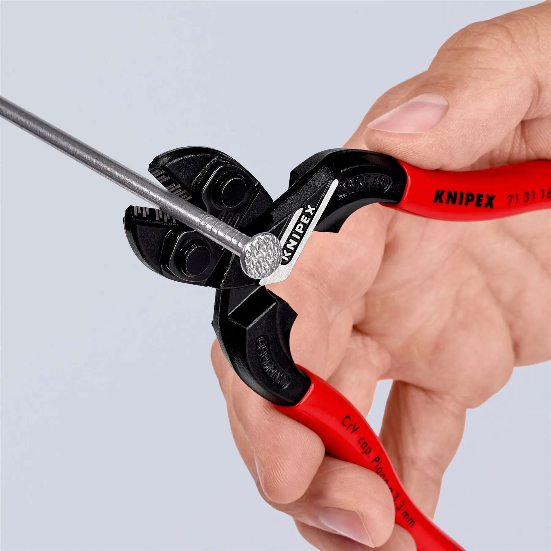 Knipex CoBolt® S Compact Bolt Cutters Cutting Pliers 160mm 71 31 160 - Image 3
