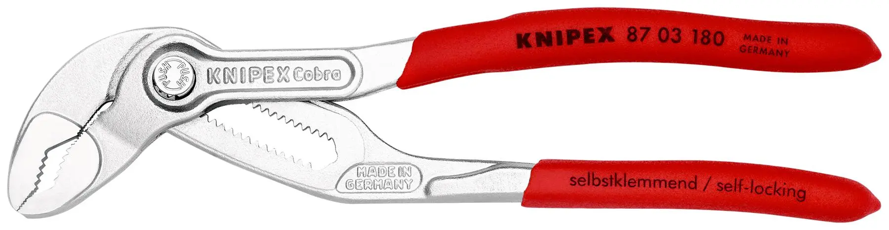 KNIPEX Cobra High Tech Water Pump Pliers 100-560 mm Choose Size - Image 3