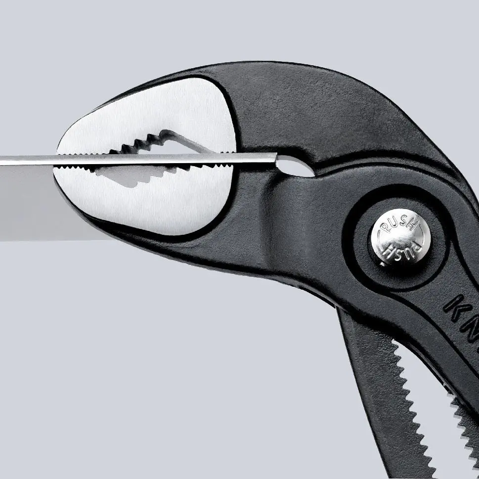 KNIPEX Cobra High Tech Water Pump Pliers 125mm Plastic Coated Handles Non Slip 87 01 125 SB - Image 5
