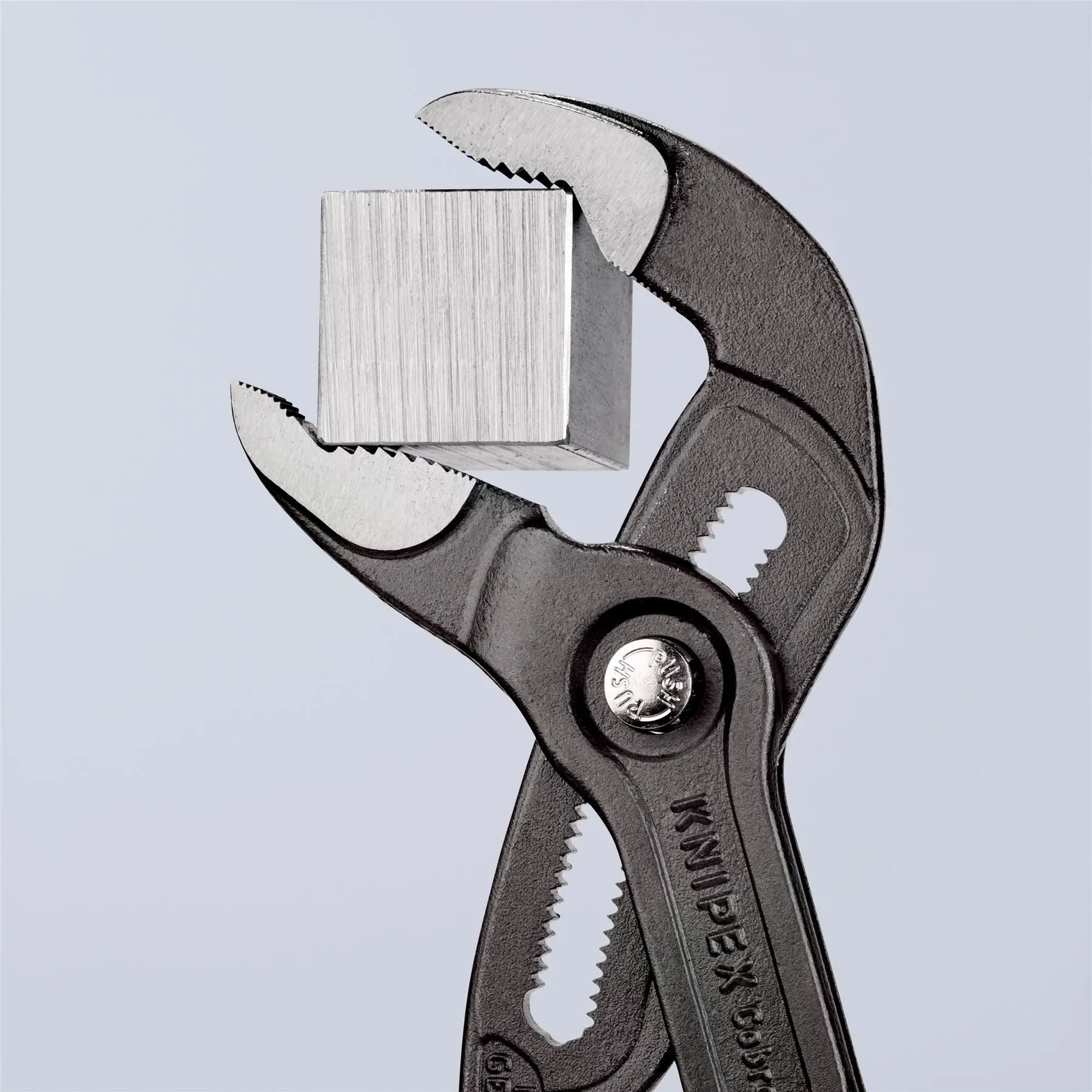 KNIPEX Cobra High Tech Water Pump Pliers 300mm Plastic Coated Handles Non Slip 87 01 300 SB - Image 5
