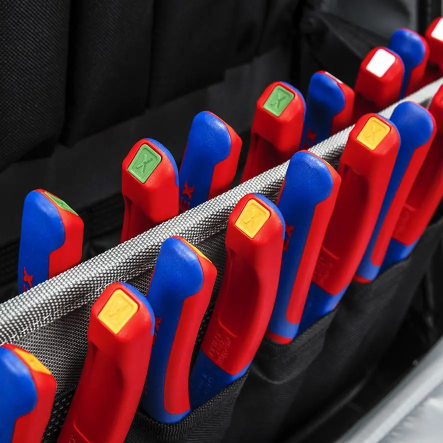 KNIPEX ColorCode Clips Violet Colour 10 Pack KNIPEXtend for KNIPEX Comfort Handles (RAL Code 9016) 00 61 10 CV - Image 2