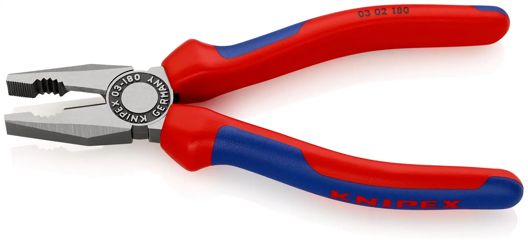 KNIPEX Combination Pliers 180mm Multi Component Grips 03 02 180 SB - Image 5