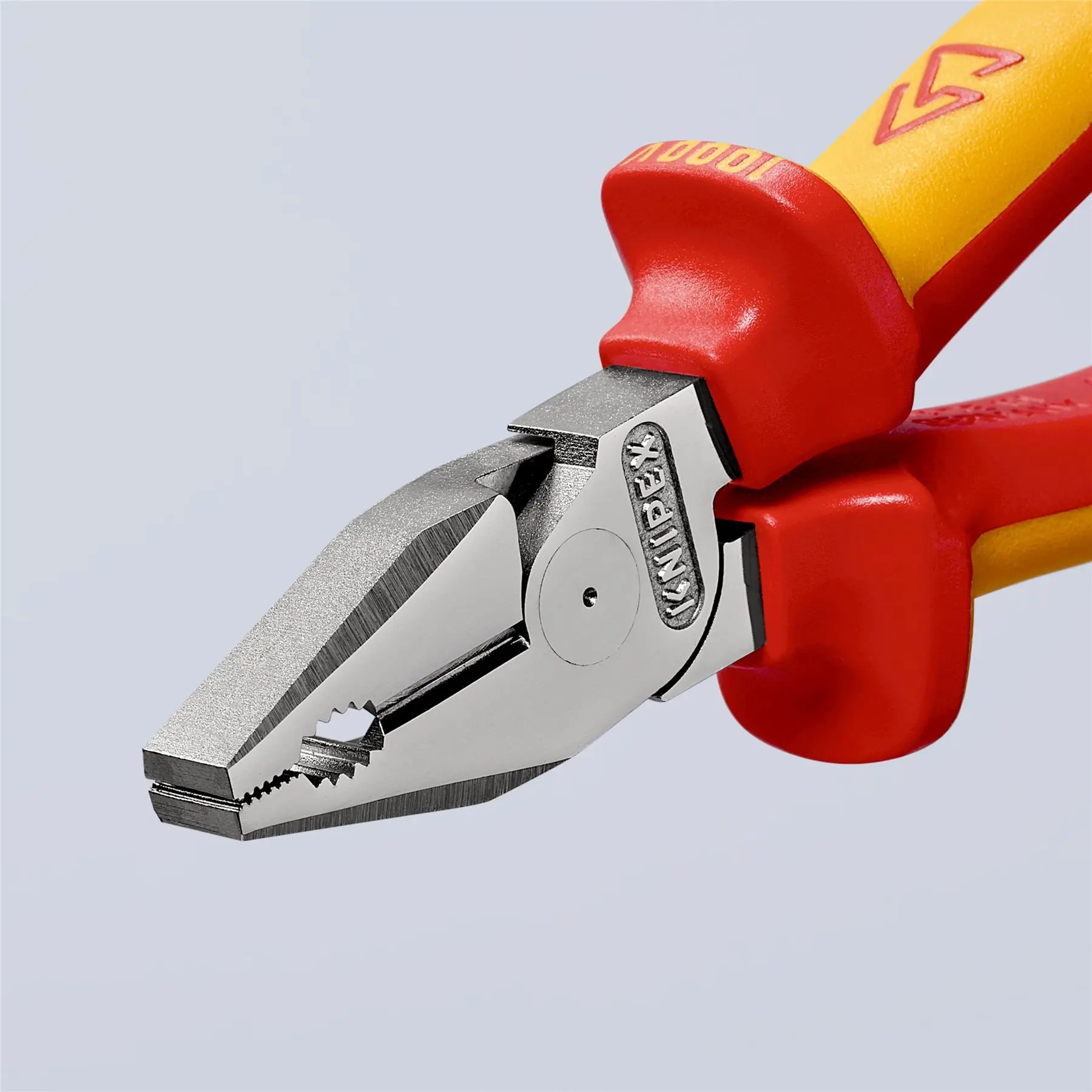 KNIPEX Combination Pliers High Leverage 180mm VDE Multi Component Grips 02 06 180 SB - Image 10