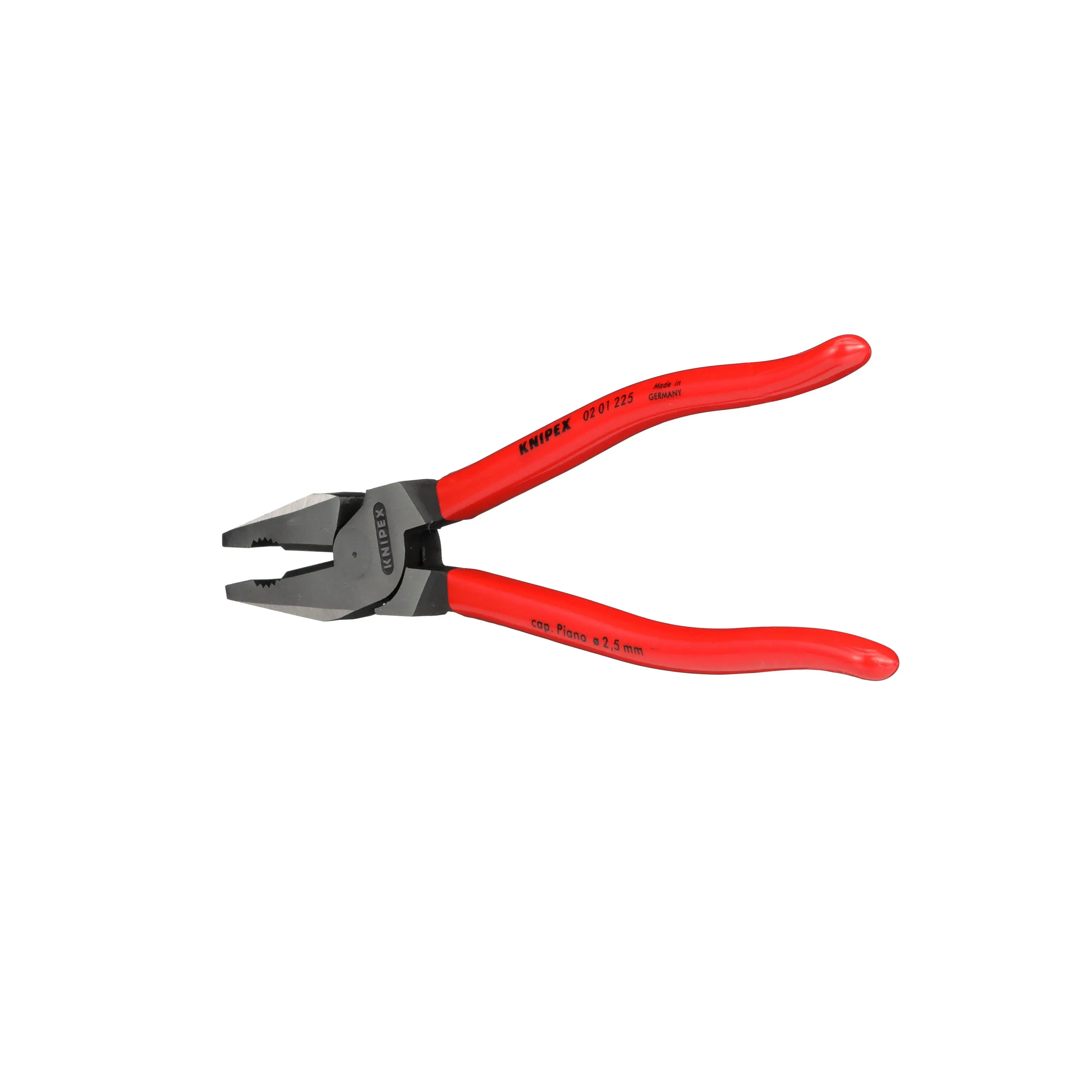 KNIPEX Combination Pliers High Leverage 225mm Plastic Coated 02 01 225 - Image 12