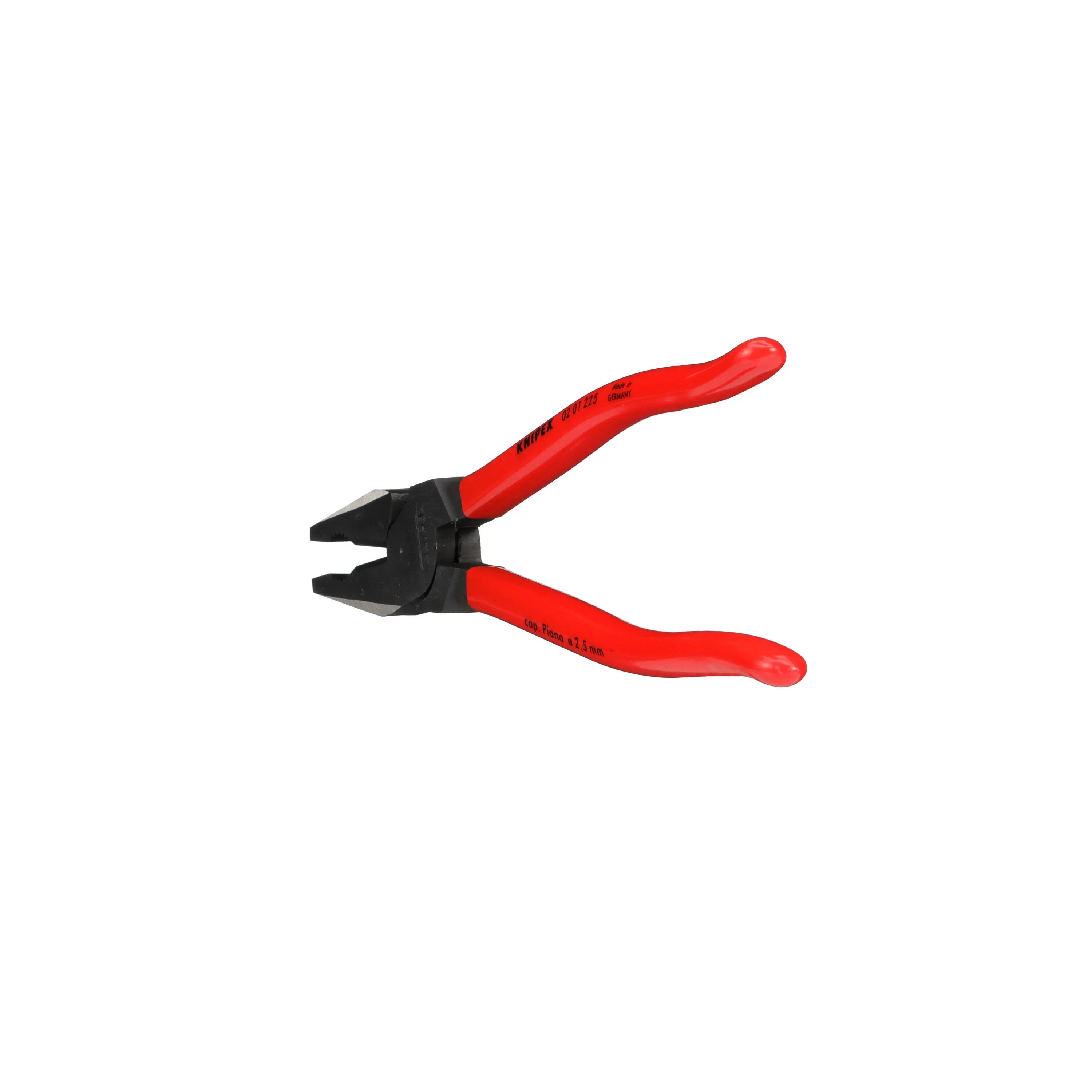 KNIPEX Combination Pliers High Leverage 225mm Plastic Coated 02 01 225 - Image 13