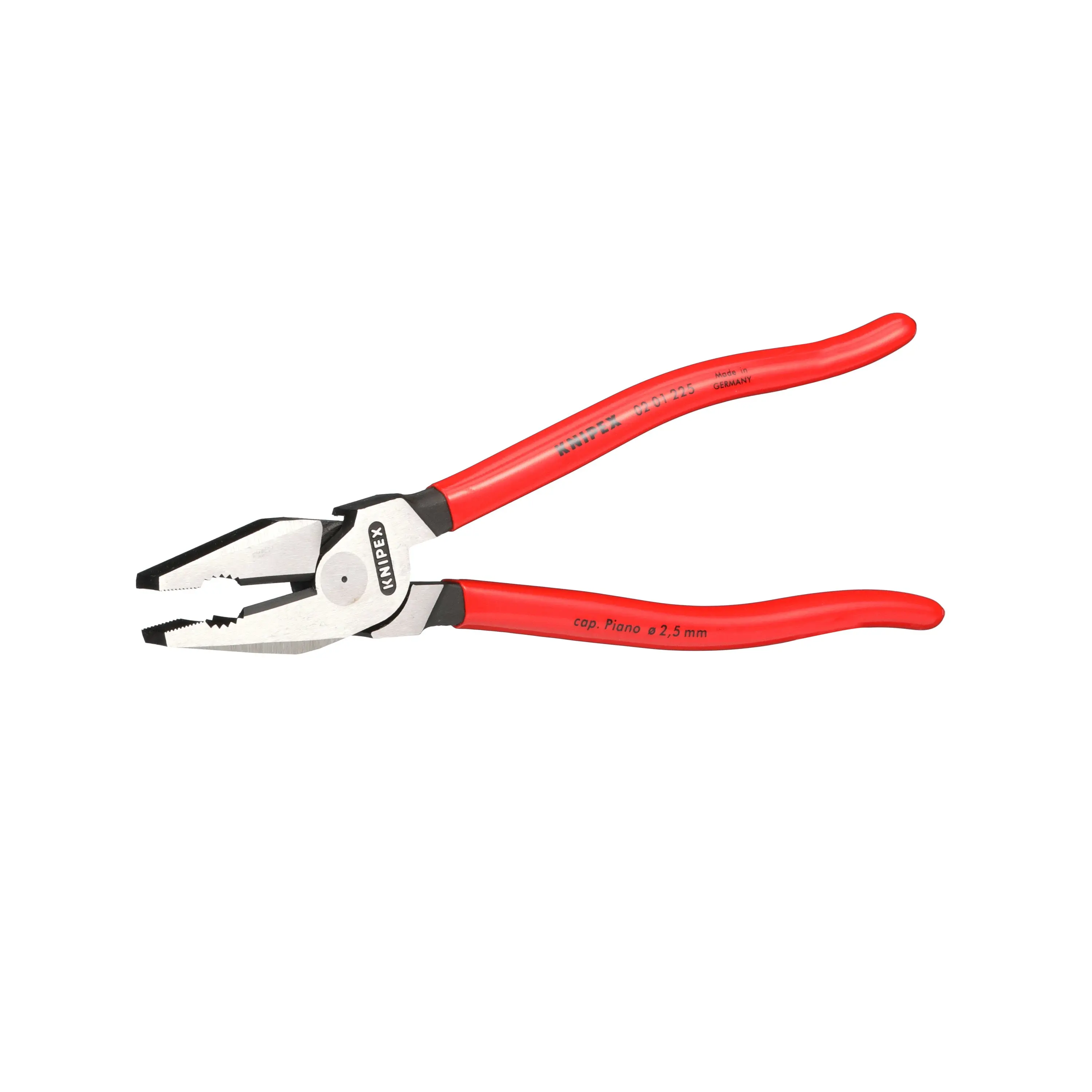 KNIPEX Combination Pliers High Leverage 225mm Plastic Coated 02 01 225 - Image 31