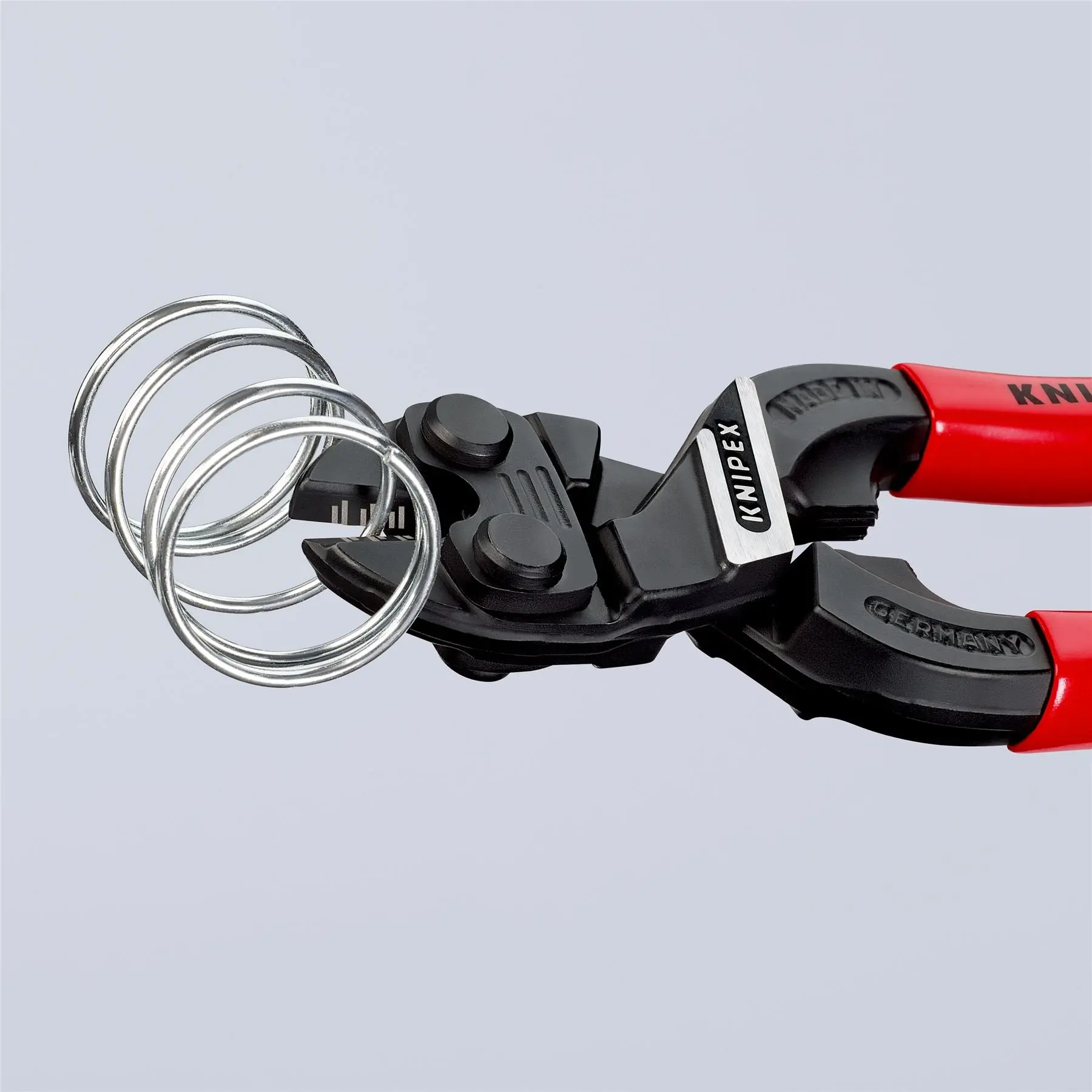 KNIPEX Compact Bolt Cutters CoBolt S Cutting Pliers 160mm Plastic Coated Handles 71 01 160 - Image 7