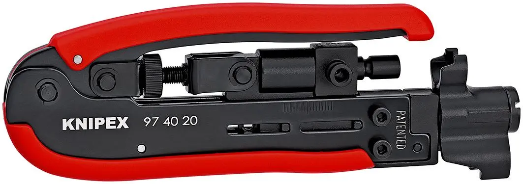 KNIPEX Compression Tool for Crimping F BNC RCA Connectors 175mm 97 40 20 SB