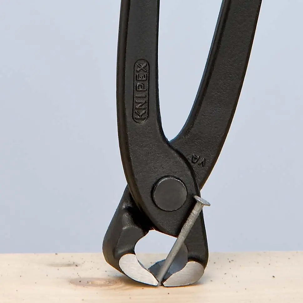 KNIPEX Concreters Nipper Pliers 220mm Plastic Coated Handles 99 01 220 SB - Image 5