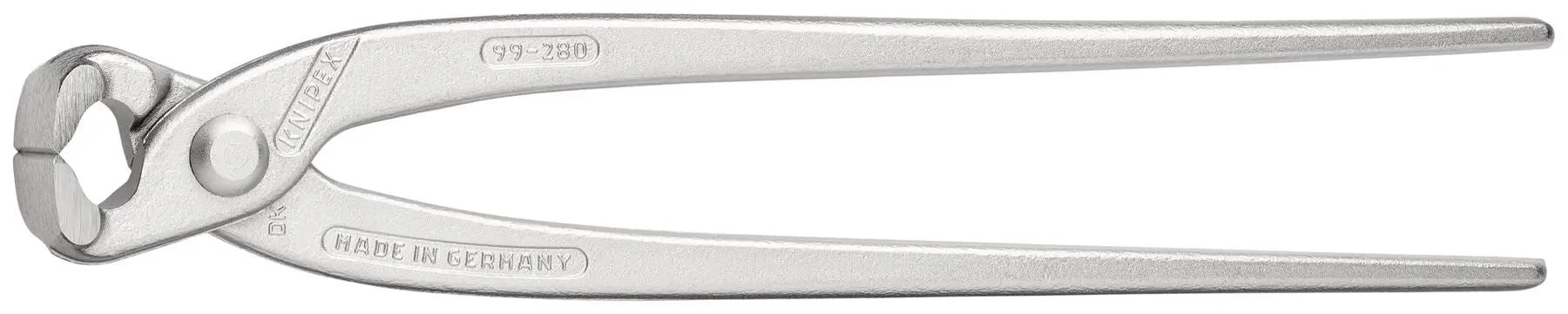 KNIPEX Concreters Nipper Pliers Chrome Plated 250mm without Handle Sleeves 99 04 250