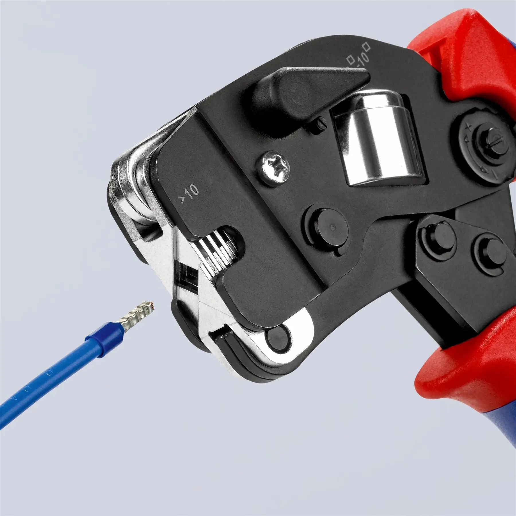 Knipex Crimping Pliers Self Adjusting for Wire Ferrules with Front Loading Multi Component Grips 97 53 09 - Image 10