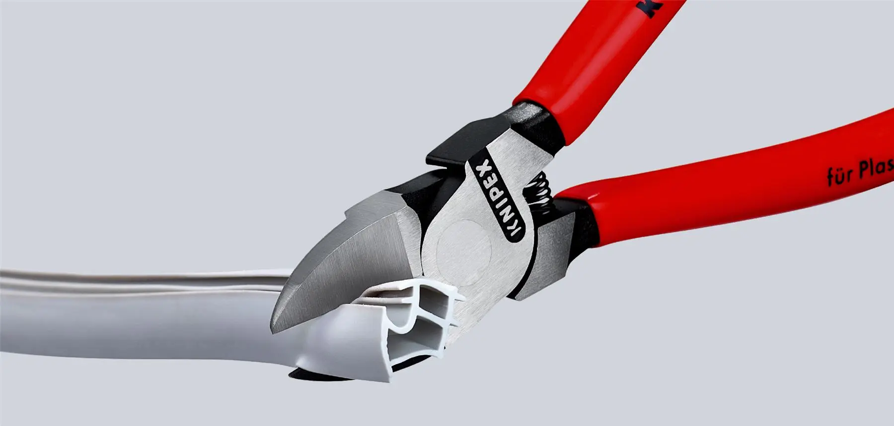 Knipex Cutting Pliers 160mm Diagonal Cutters for Plastics 72 01 160 - Image 4