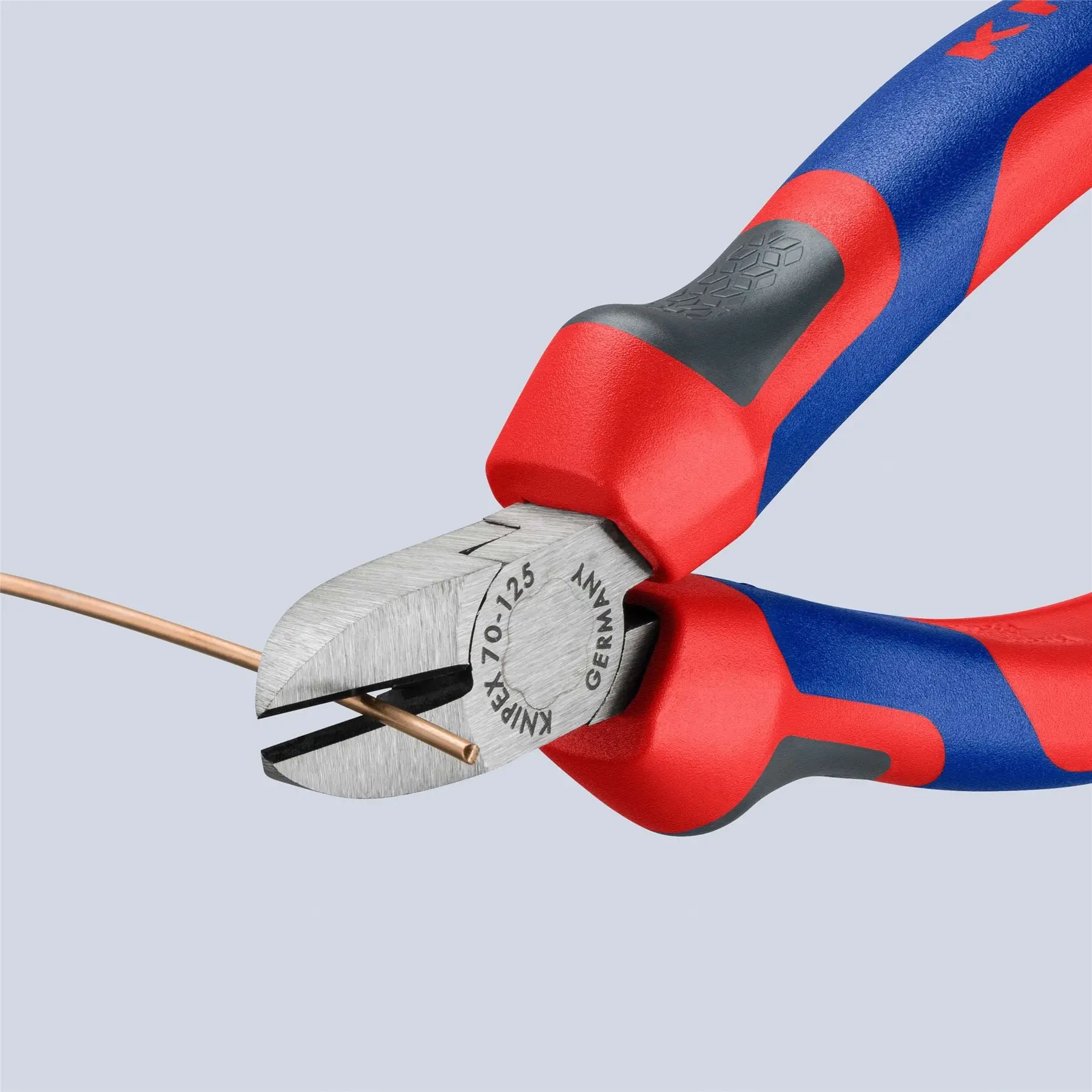 KNIPEX Diagonal Side Cutting Pliers 125mm with Comfort Handles 70 02 125 SB - Image 4