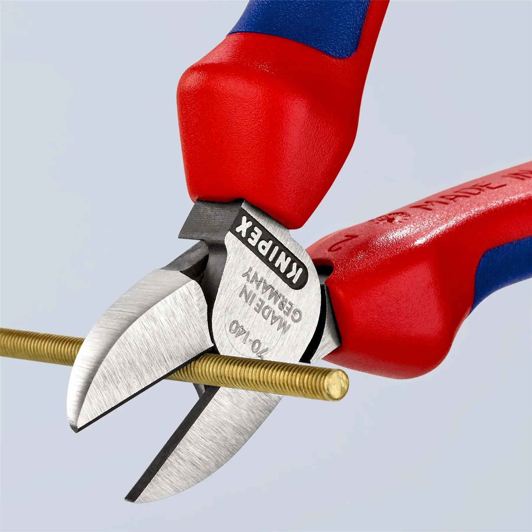 Knipex Diagonal Side Cutting Pliers 140mm Multi Component Grips 70 02 140 - Image 3