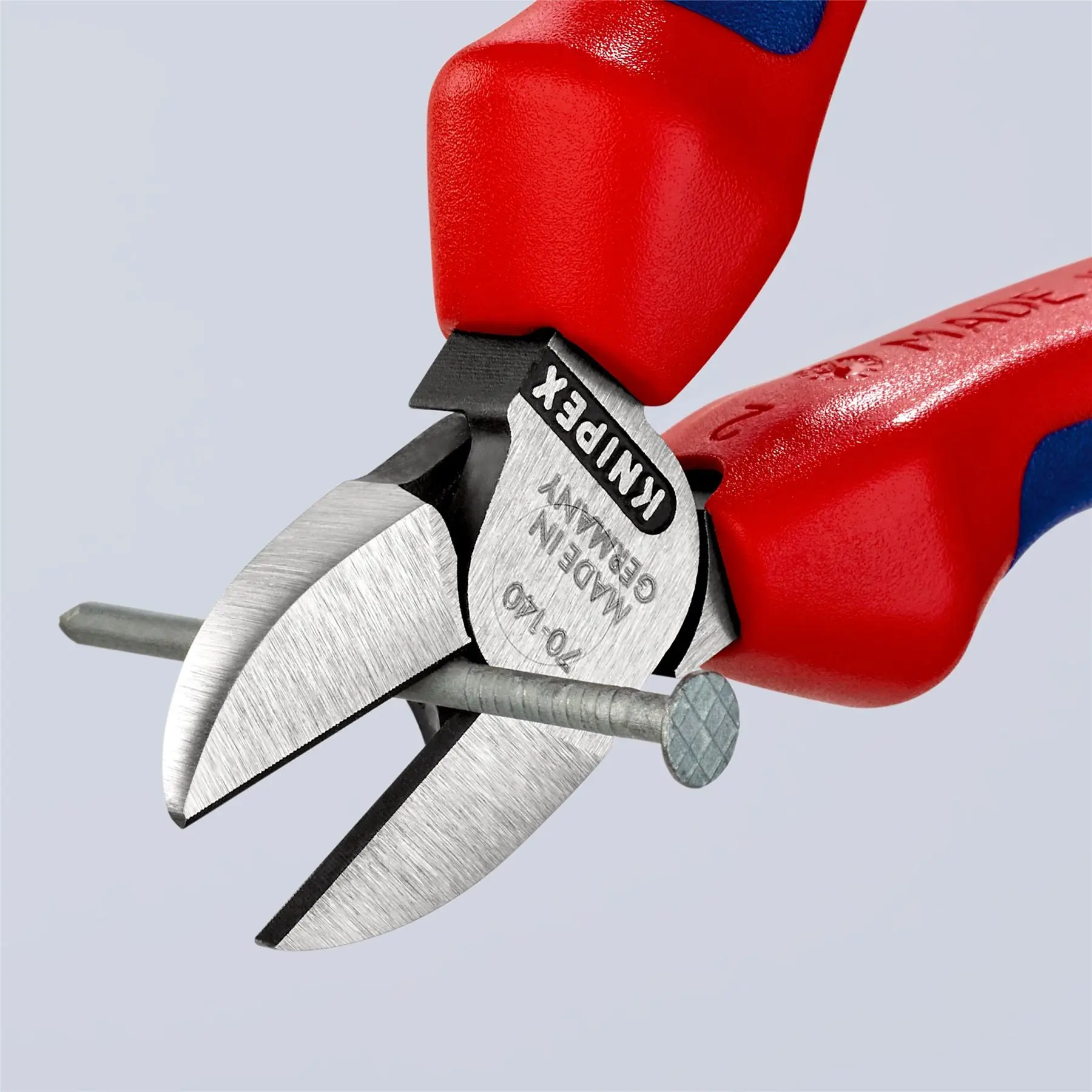 Knipex Diagonal Side Cutting Pliers 140mm Multi Component Grips 70 02 140 - Image 4