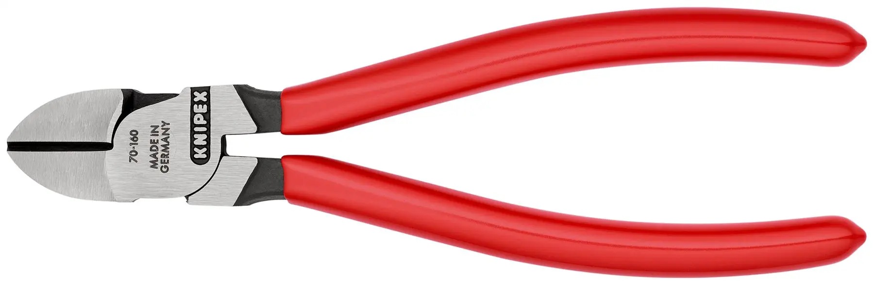 Knipex Diagonal Side Cutting Pliers 160mm 70 01 160 - Image 3