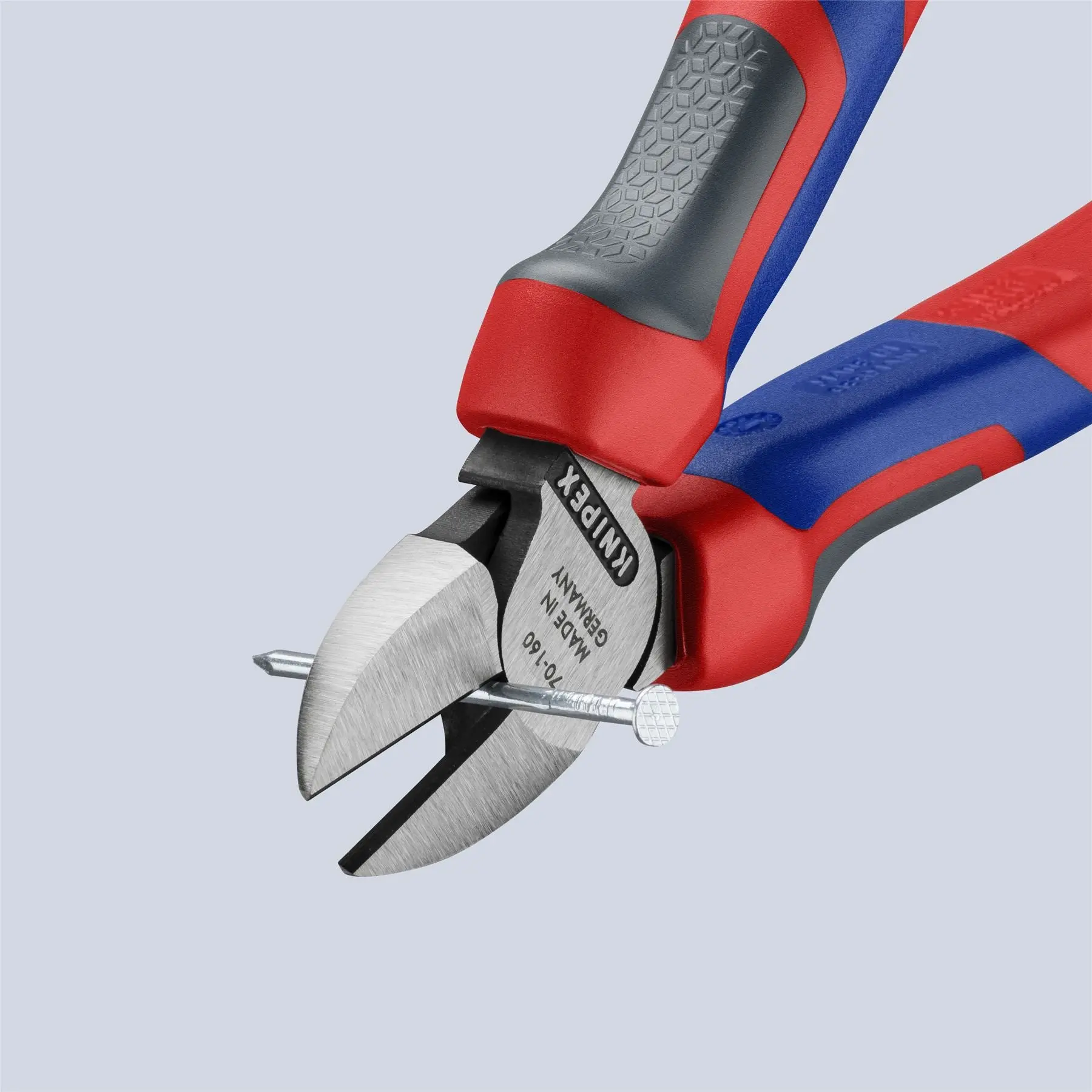 KNIPEX Diagonal Side Cutting Pliers 160mm with Comfort Handles 70 02 160 SB - Image 2