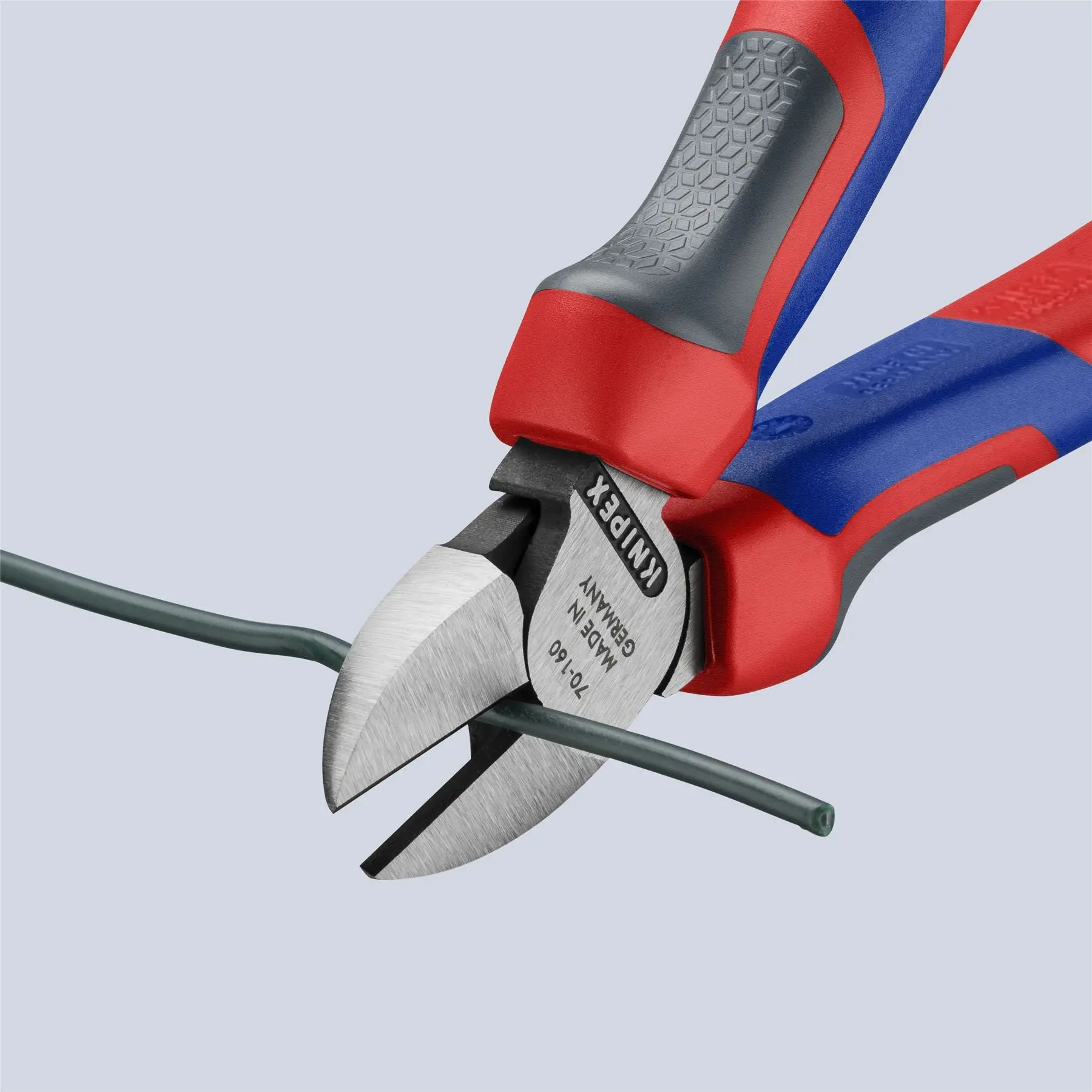 KNIPEX Diagonal Side Cutting Pliers 160mm with Comfort Handles 70 02 160 SB - Image 4