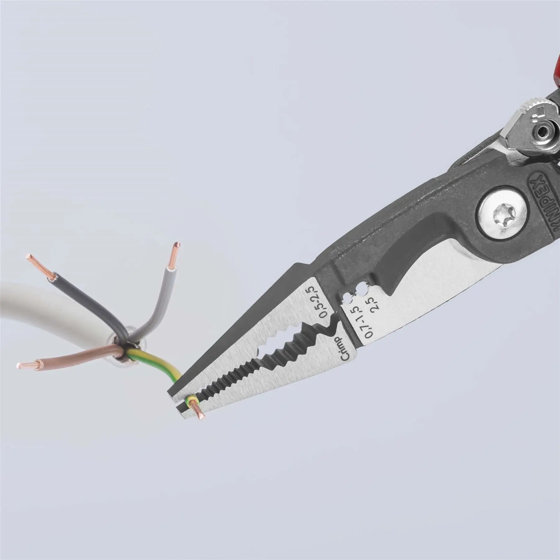Knipex Electrical Installation Pliers with Multi Component Grips 200mm 13 92 200 - Image 11
