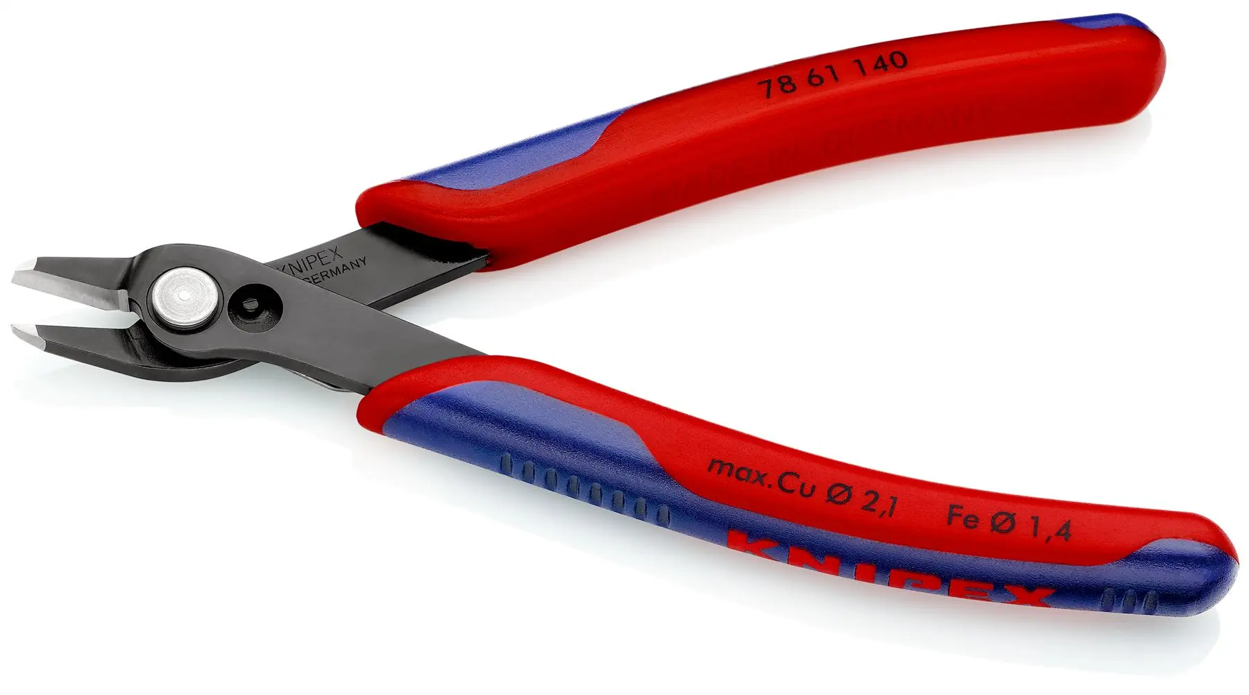 Knipex Electronic Super Knips® XL 140mm Fine Wire Cutting Pliers 78 61 140 - Image 2