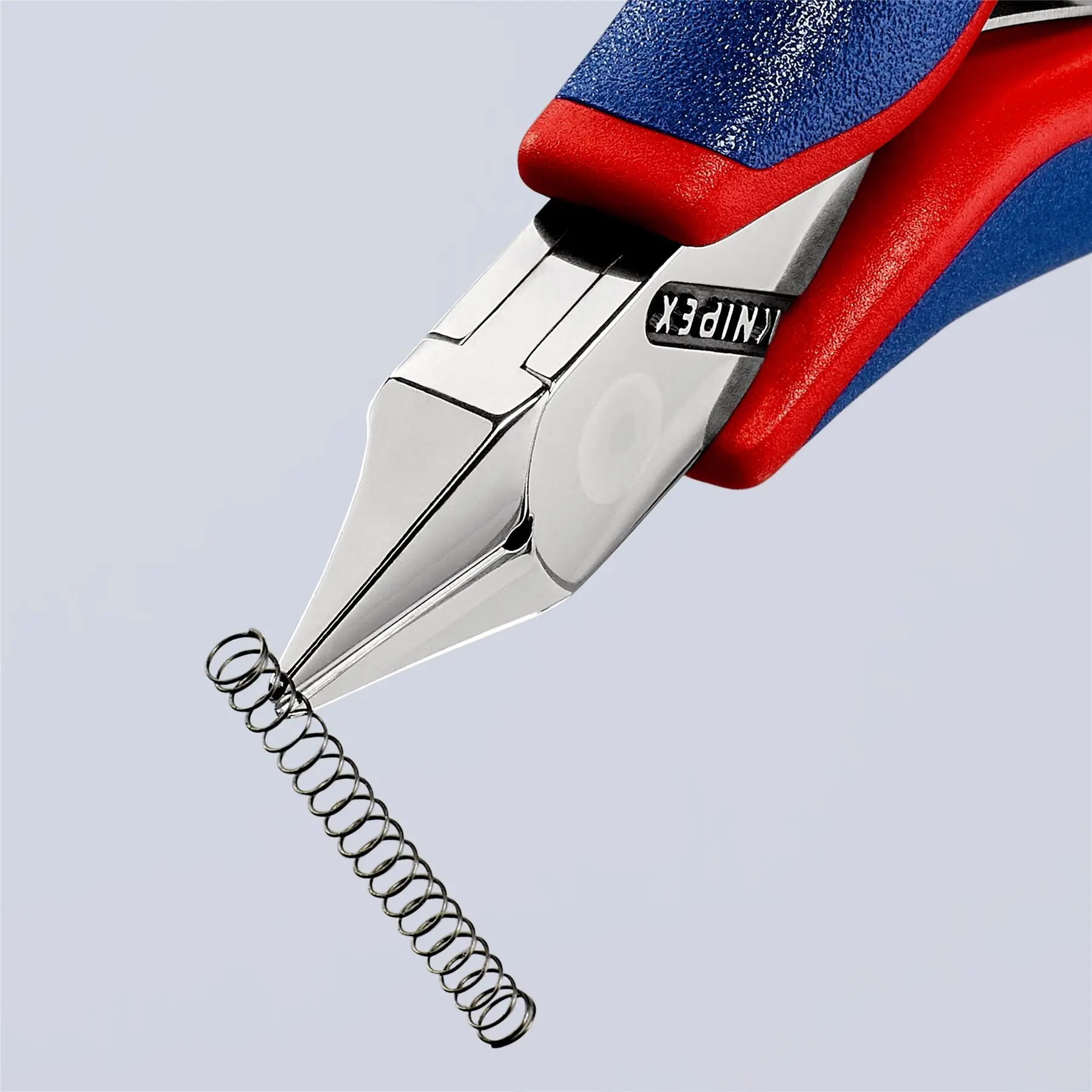KNIPEX Electronics Diagonal Cutter Pliers Pointed Flat Head Small Bevel 115mm Multi Component Grips 77 52 115 - Image 3
