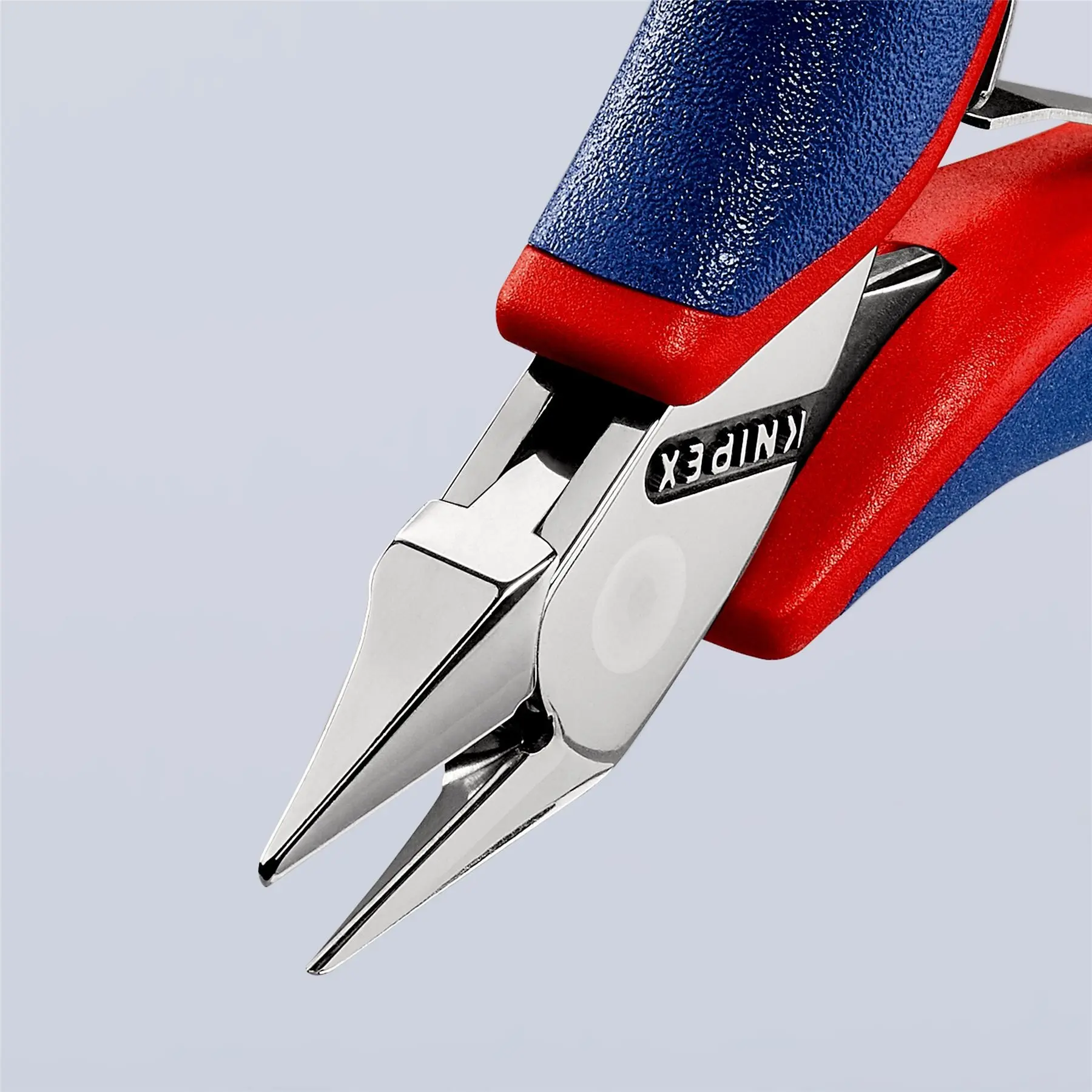 KNIPEX Electronics Diagonal Cutter Pliers Pointed Flat Head Small Bevel 115mm Multi Component Grips 77 52 115 - Image 4