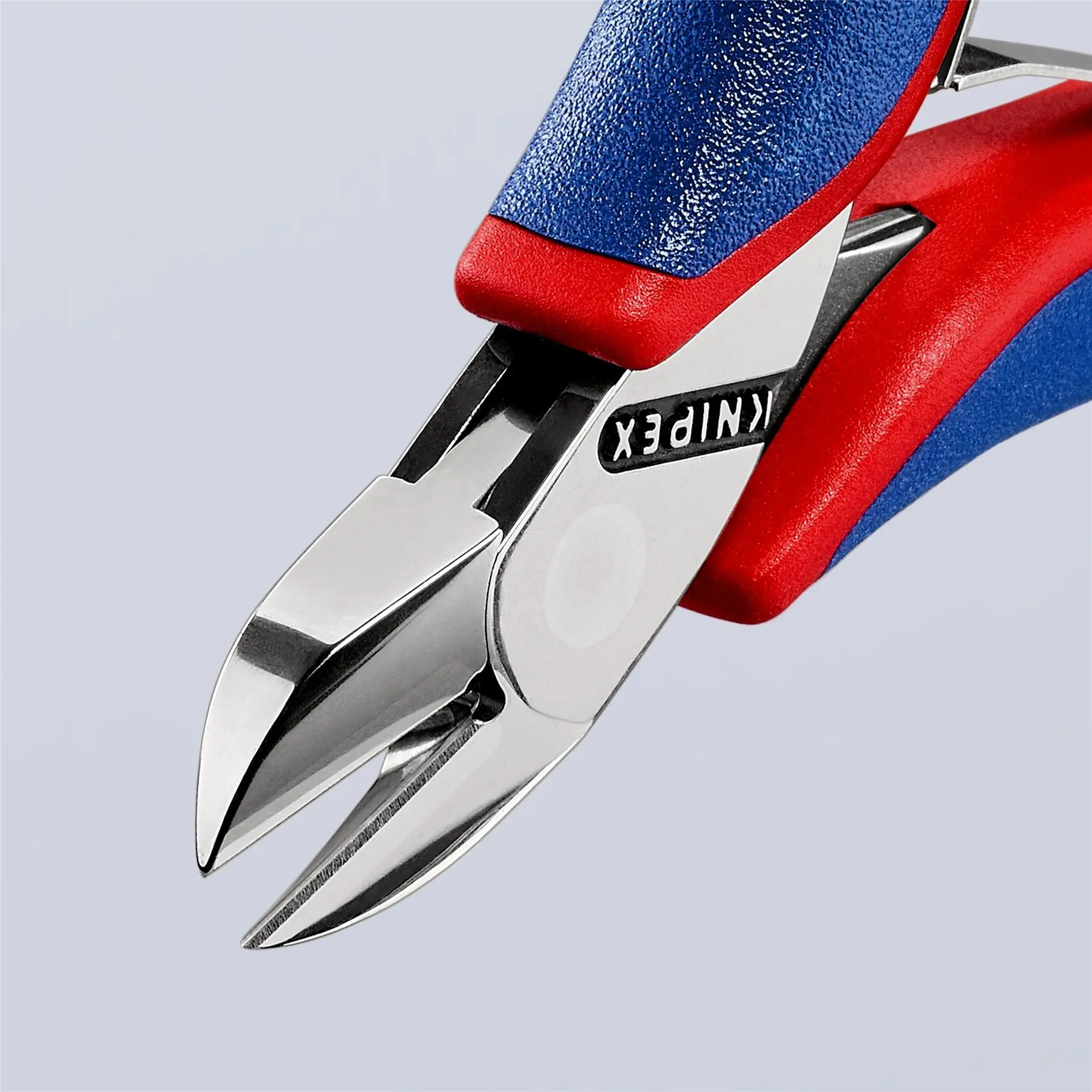 KNIPEX Electronics Diagonal Cutter Pliers with Carbide Cutting Edges 115mm Multi Component Grips 77 02 115 - Image 7