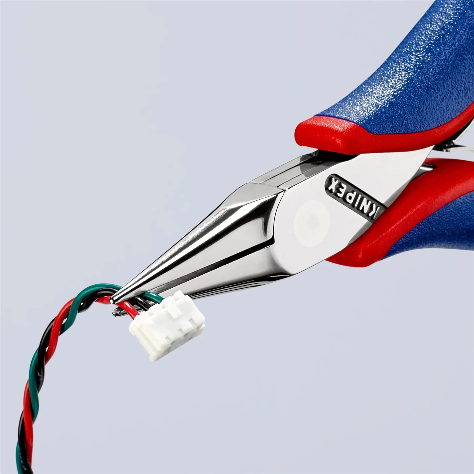 KNIPEX Electronics Pliers with Box Joint 115mm Multi Component Grips 35 22 115 - Image 3