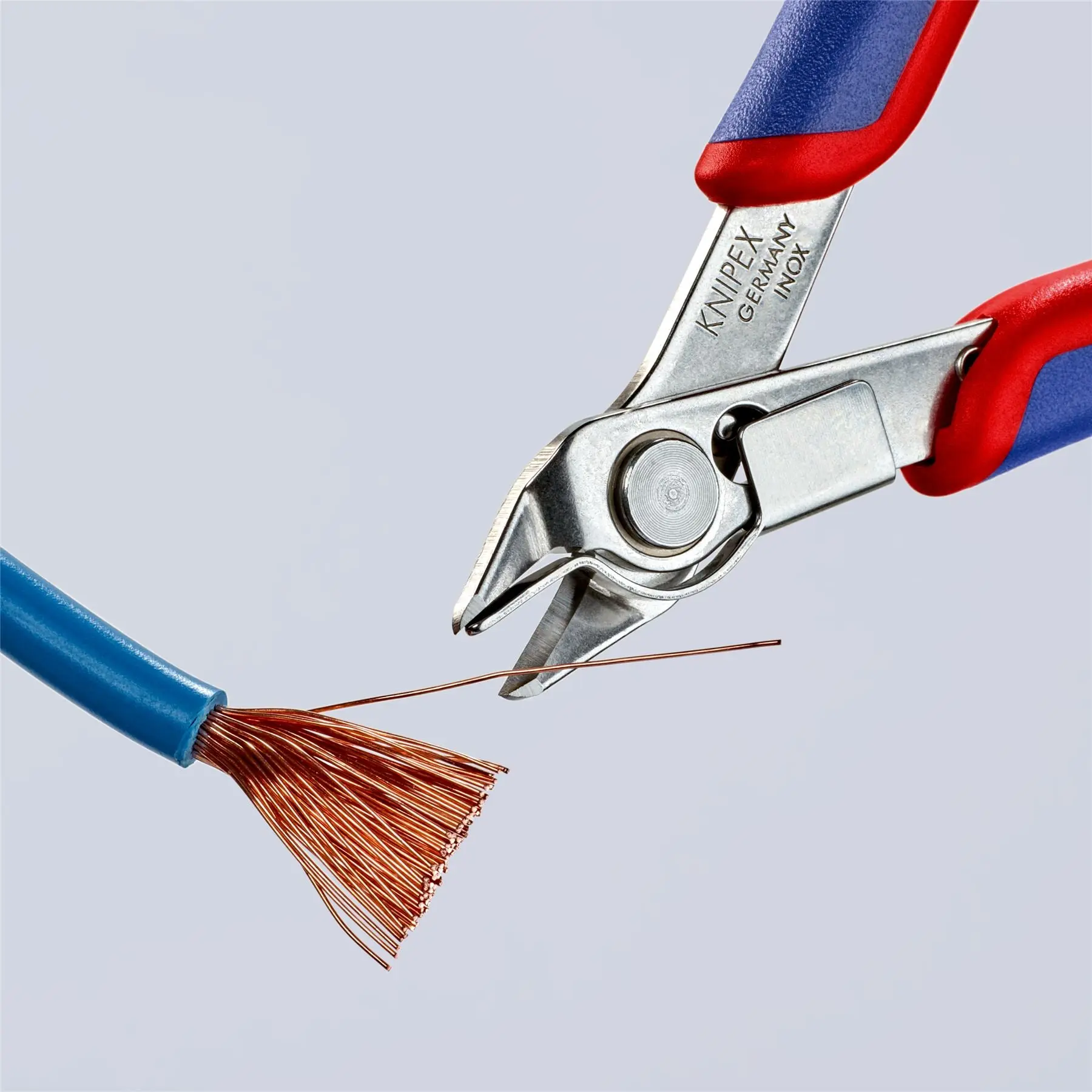 KNIPEX Electronics Super Knips Precision Cutting Pliers 125mm Multi Component Grips 78 13 125 - Image 3