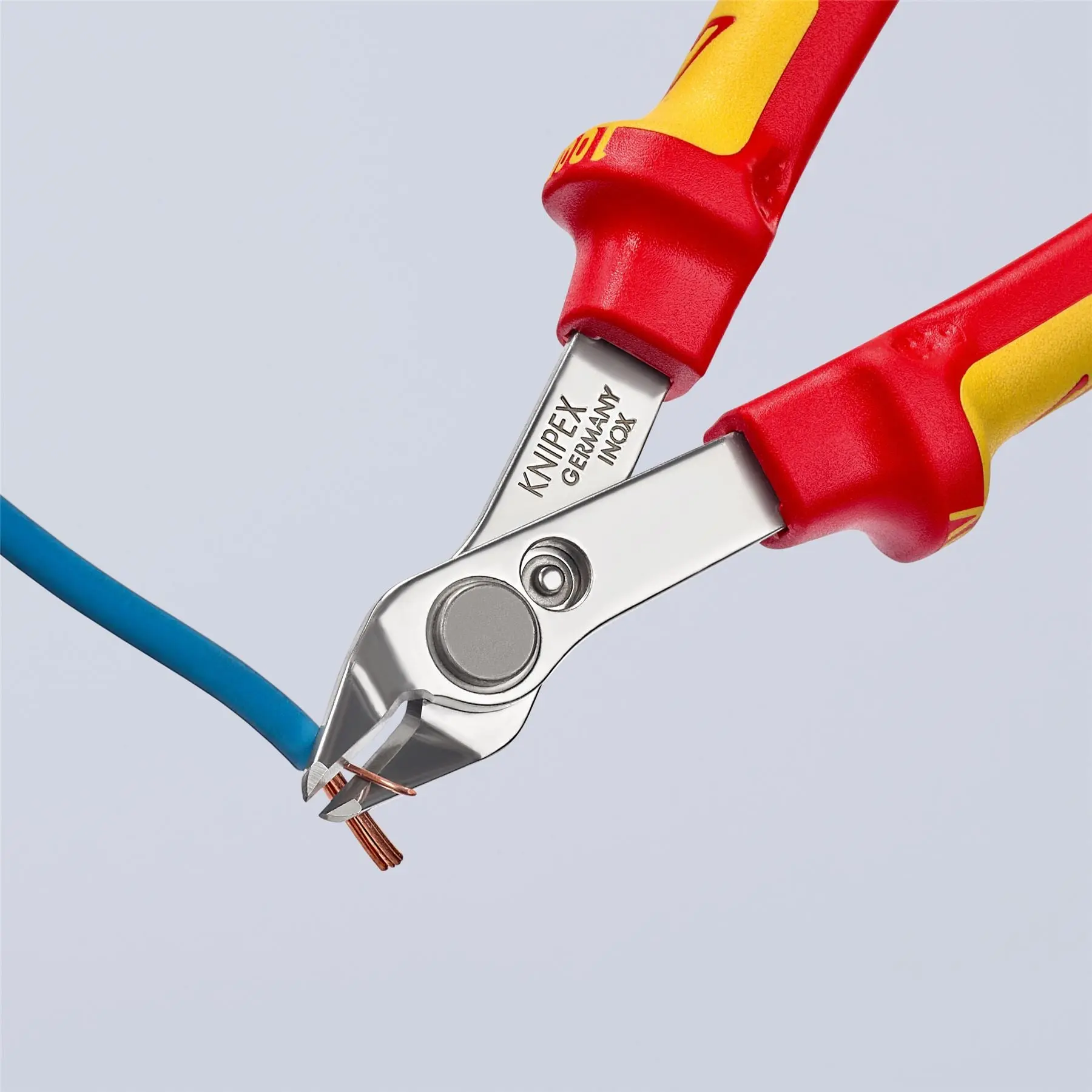 KNIPEX Electronics Super Knips Precision Cutting Pliers 125mm VDE Multi Component Grips 78 06 125 SB - Image 6
