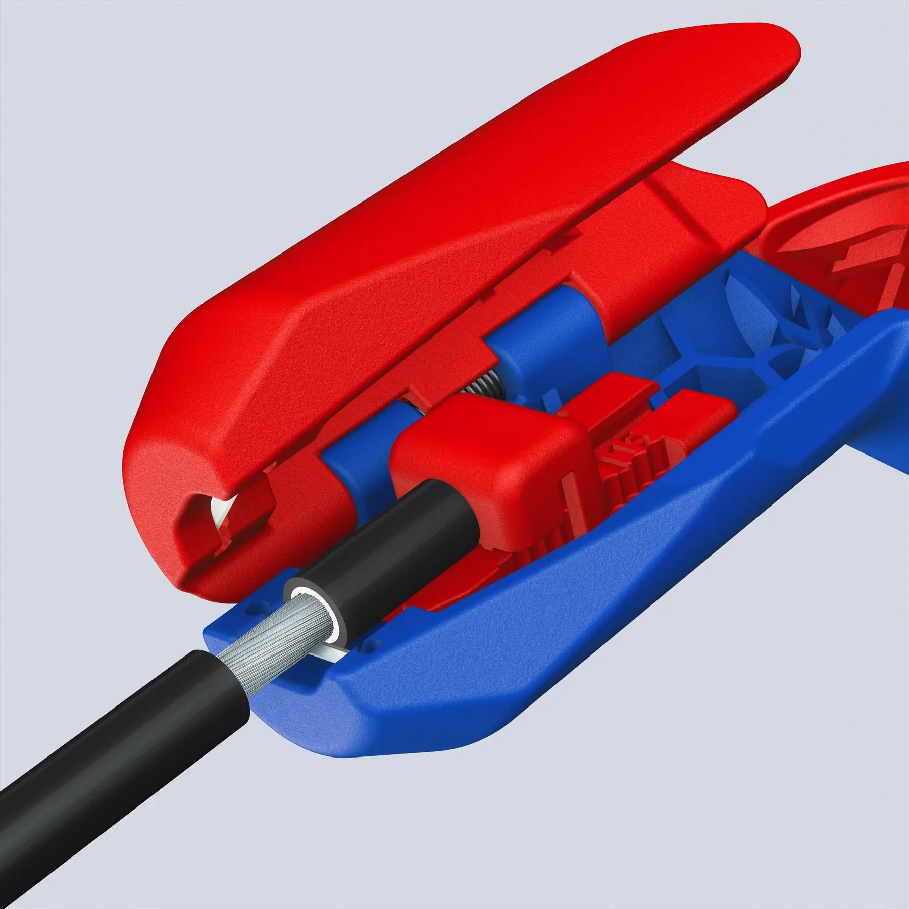 KNIPEX ErgoStrip PV Photovoltaic Wire Stripping Tool 135mm 16 95 03 SB - Image 4