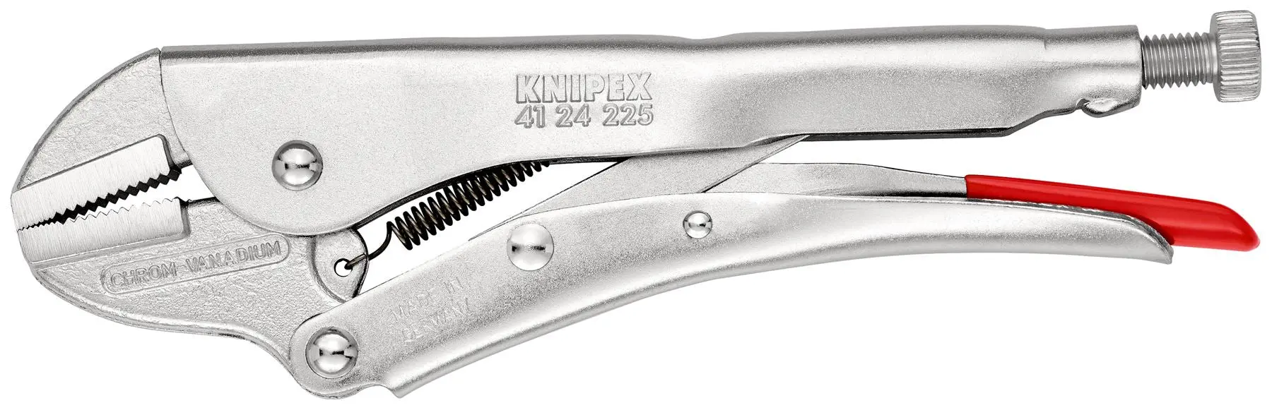 KNIPEX Grip Locking Pliers Mole Grips 225mm Galvanised 41 24 225
