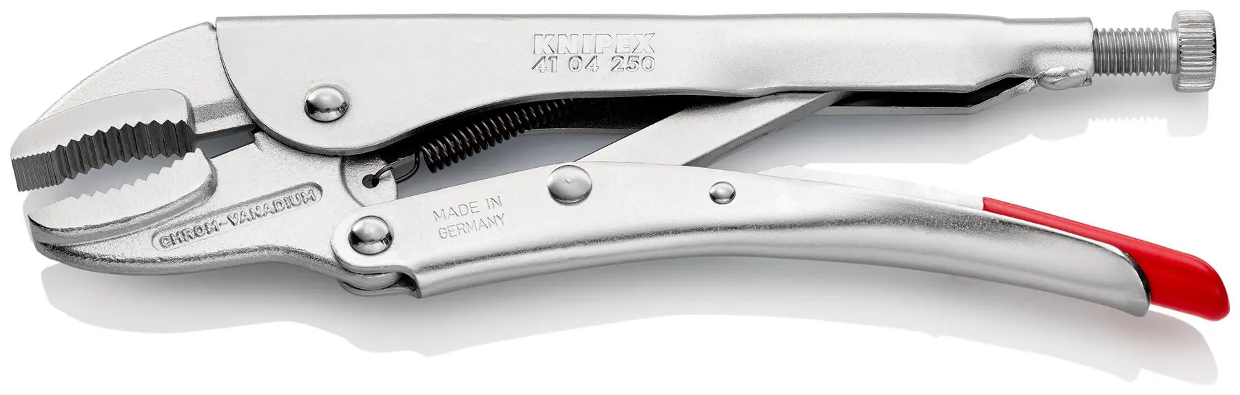 KNIPEX Grip Locking Pliers Mole Grips 250mm Galvanised 41 04 250 SB - Image 2