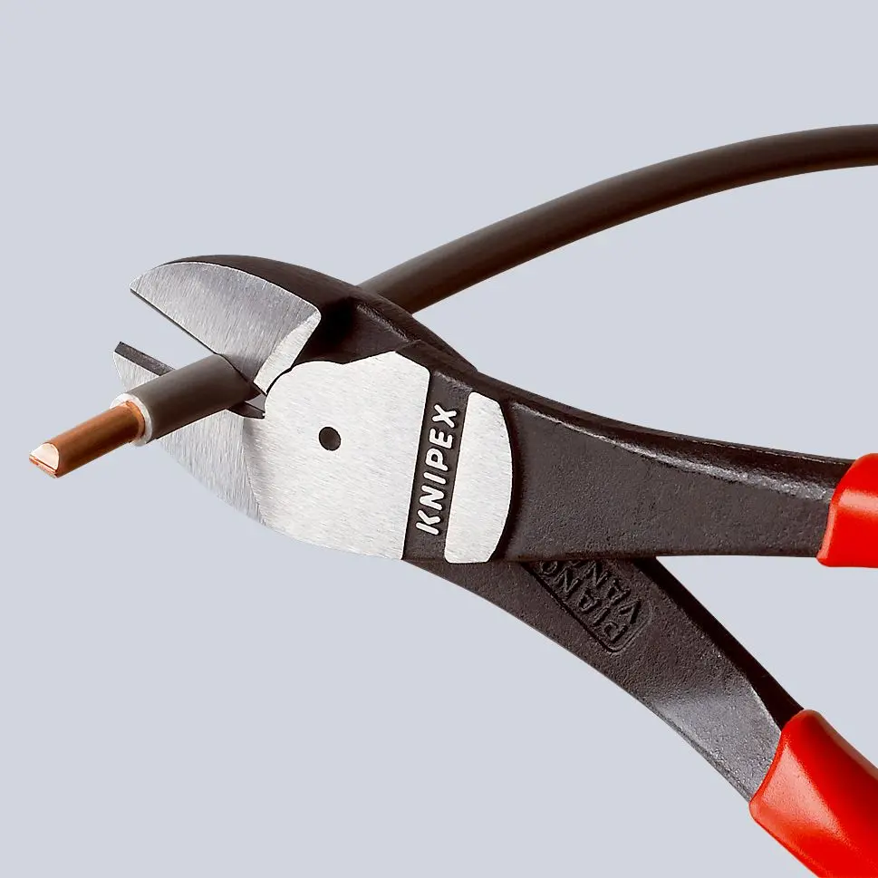 Knipex High Leverage Diagonal Side Cutting Pliers 180mm 74 01 180 - Image 5