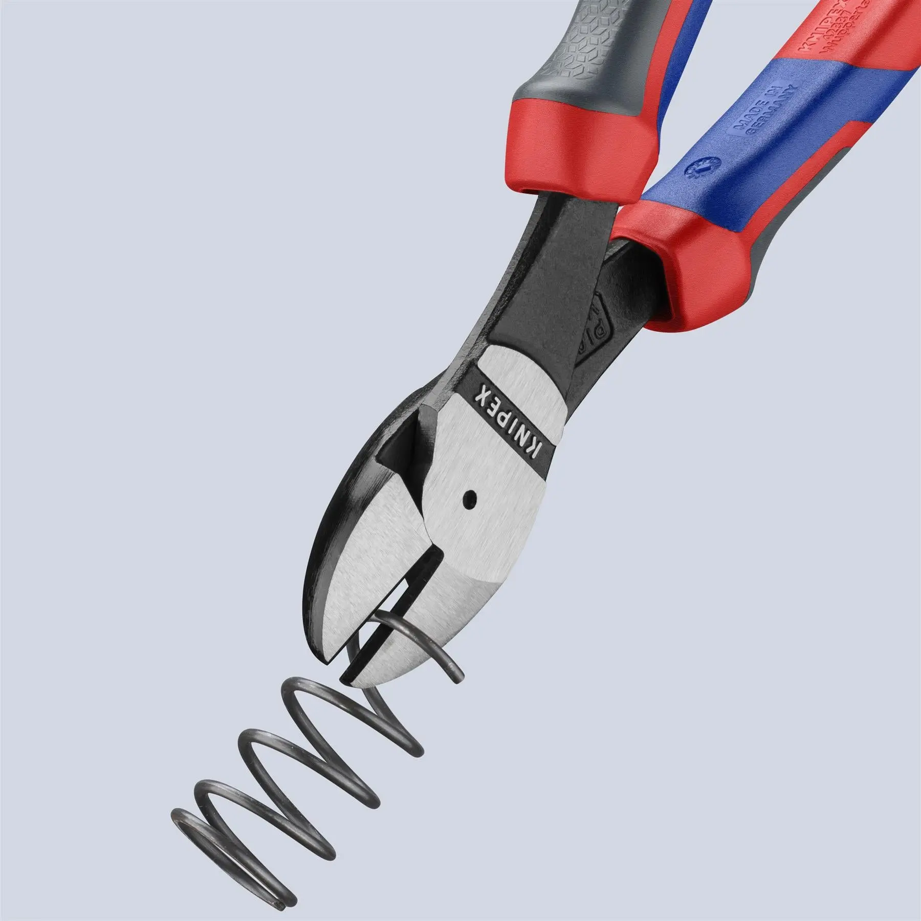 KNIPEX High Leverage Diagonal Side Cutting Pliers 200mm with Comfort Handles 74 02 200 - Image 3