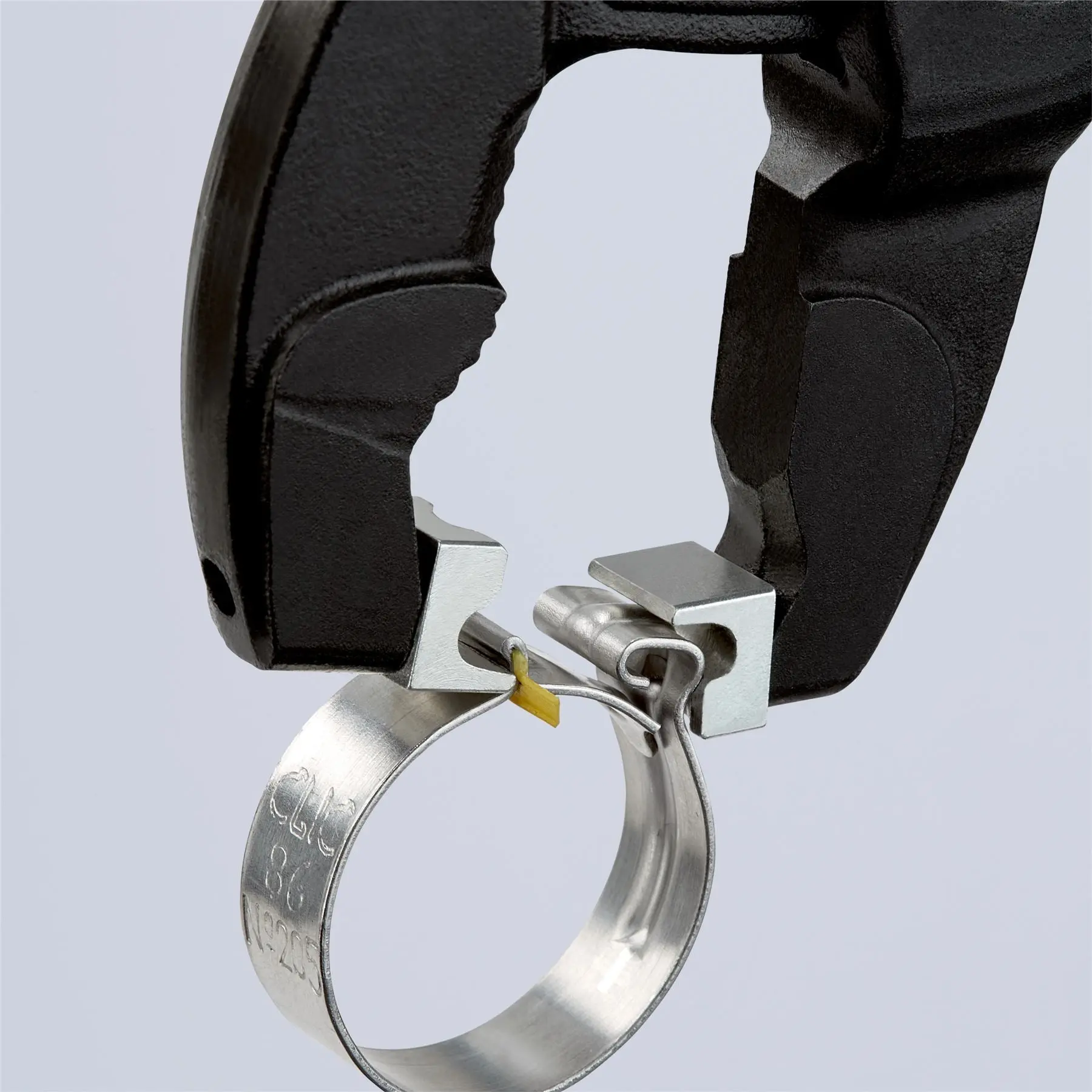 KNIPEX Hose Clamp Pliers for Click Clamps 180mm Plastic Coated Handles Non Slip 85 51 180 C - Image 4