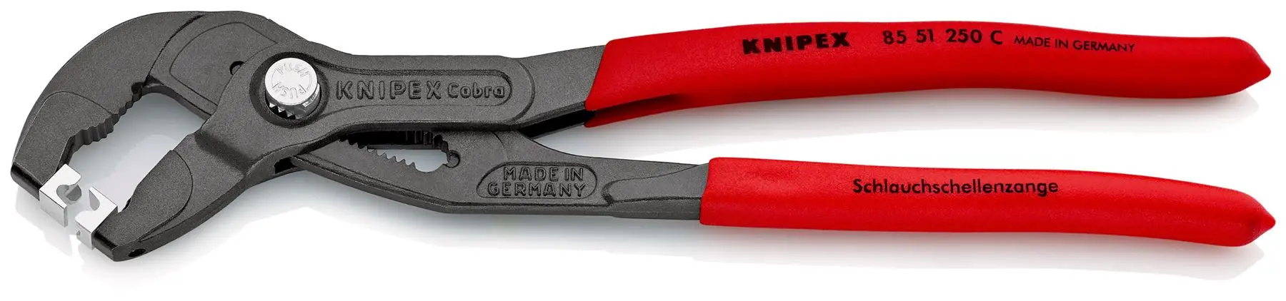 Knipex Hose Clamp Pliers for Click Clamps 250mm 85 51 250 C