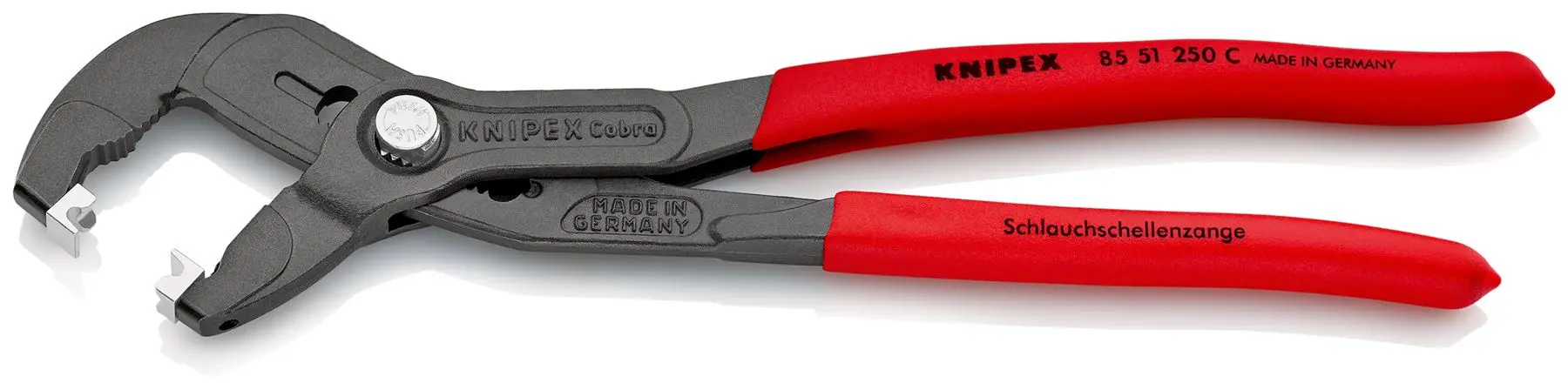 Knipex Hose Clamp Pliers for Click Clamps 250mm 85 51 250 C - Image 6