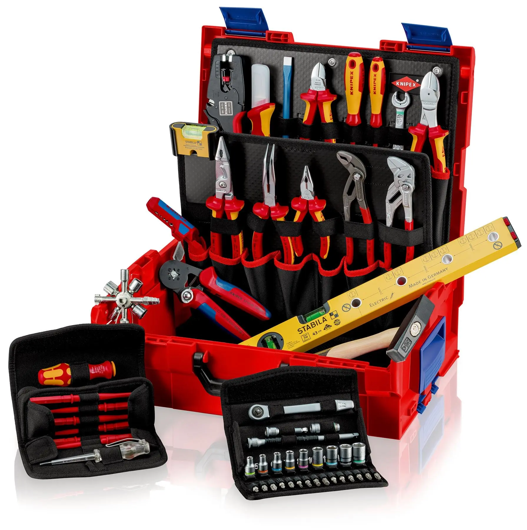 KNIPEX L-BOXX Electric Tool Set Electricians Kit 63 Pieces 00 21 19 LB E - Image 2