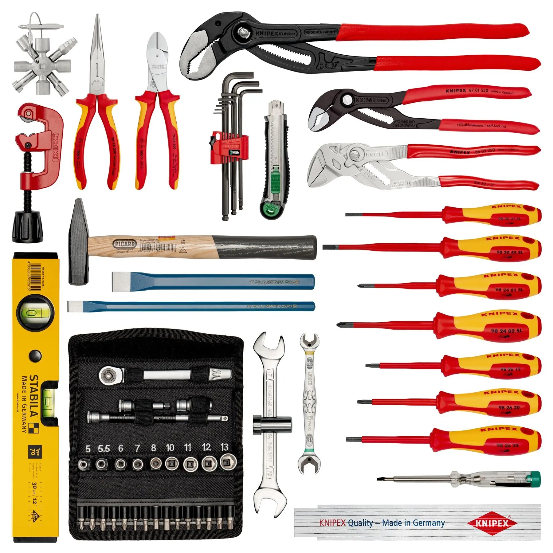 KNIPEX L-BOXX Plumbing Starter Kit 52 Pieces 00 21 19 LB S - Image 2