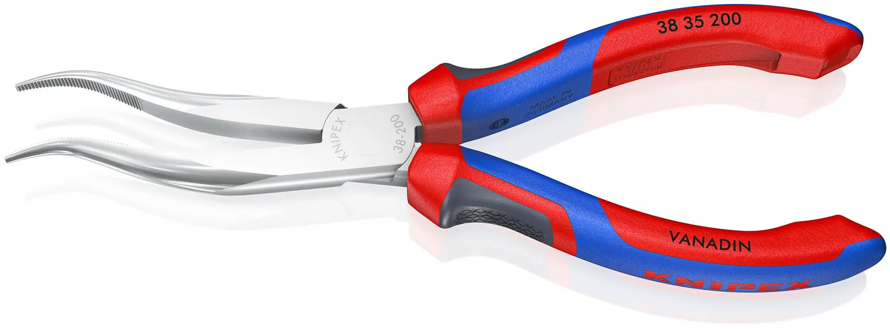 KNIPEX Mechanics Pliers for Gripping Bending 200mm with Comfort Handles 38 35 200 - Image 2