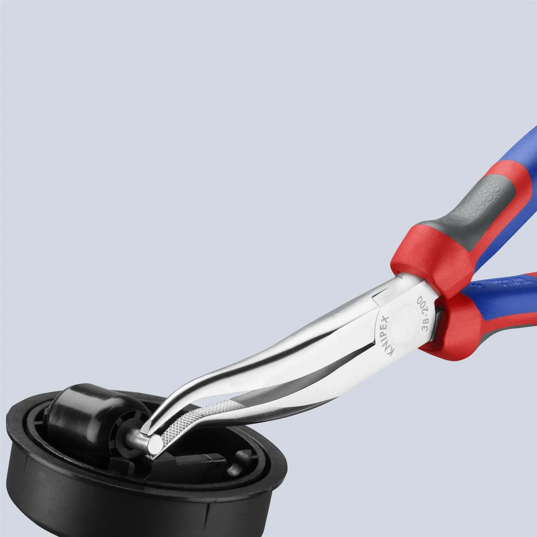 KNIPEX Mechanics Pliers for Gripping Bending 200mm with Comfort Handles 38 35 200 - Image 5