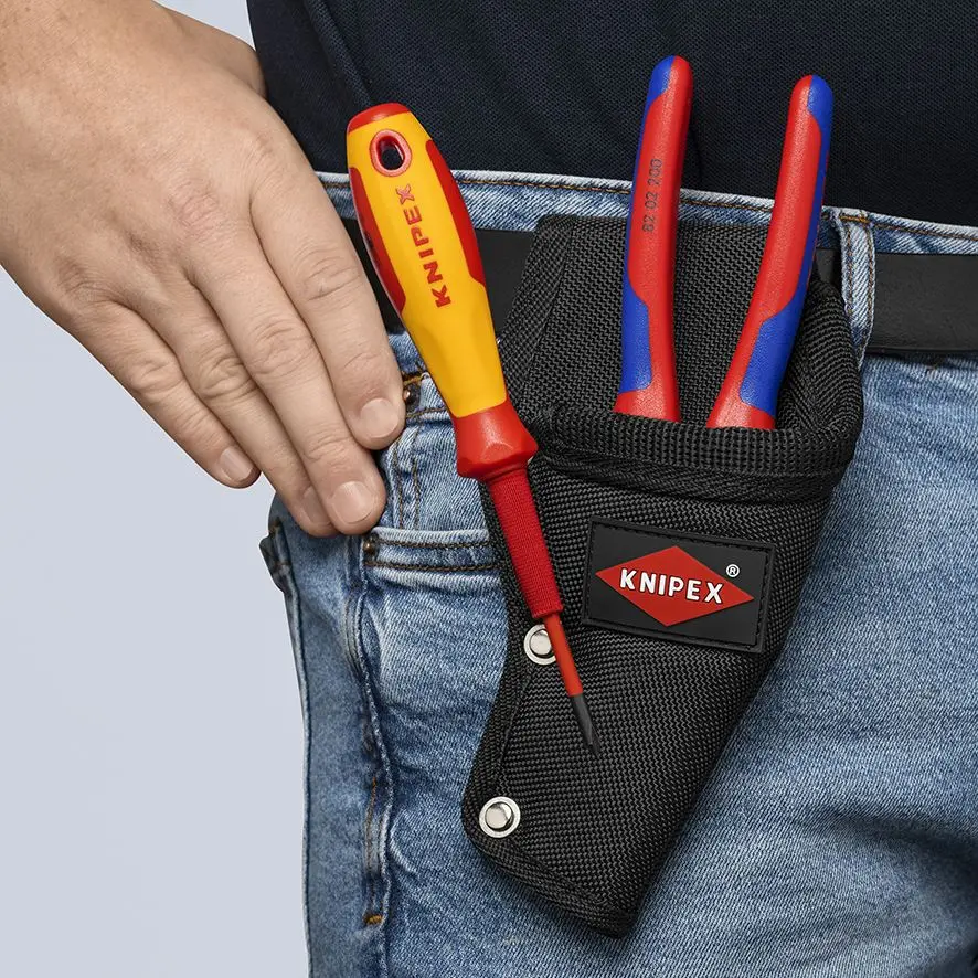 Knipex Multi Purpose Belt Pouch for Electricians Shears 00 19 75 LE - Image 6