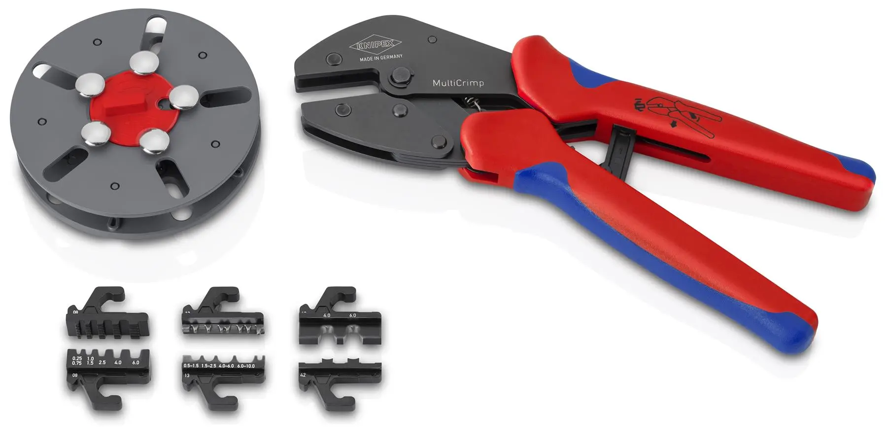 KNIPEX MultiCrimp PV for MC4 / MC4 EVO2 Wire Ferrules and Non Insulated Terminals 97 33 03 - Image 4