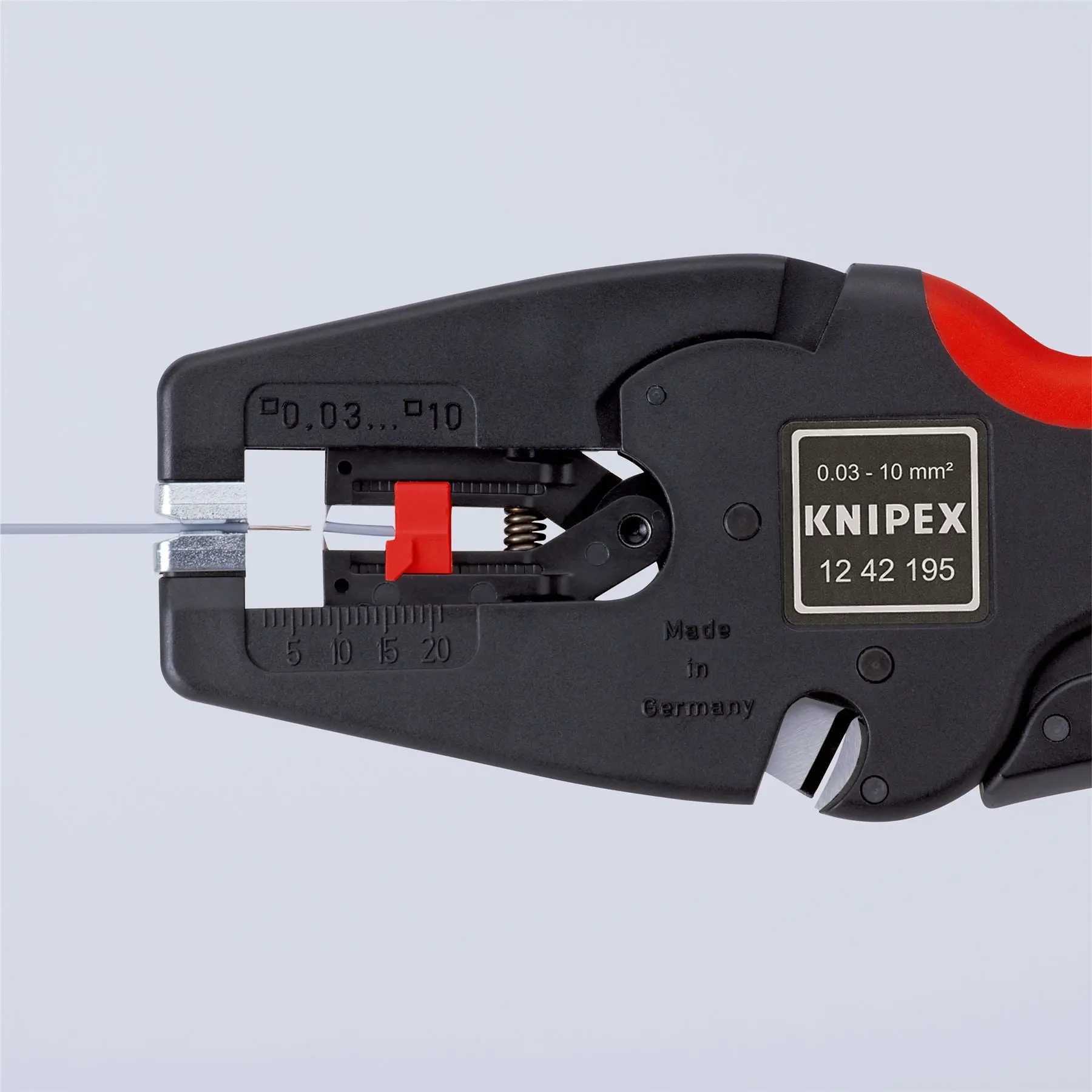 Knipex MultiStrip 10 Automatic Insulation Stripper 195mm Wire Stripping Pliers 12 42 195 - Image 7