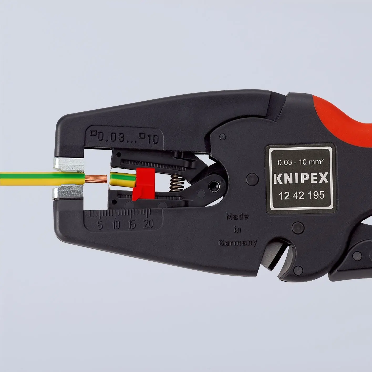 Knipex MultiStrip 10 Automatic Insulation Stripper 195mm Wire Stripping Pliers 12 42 195 - Image 9